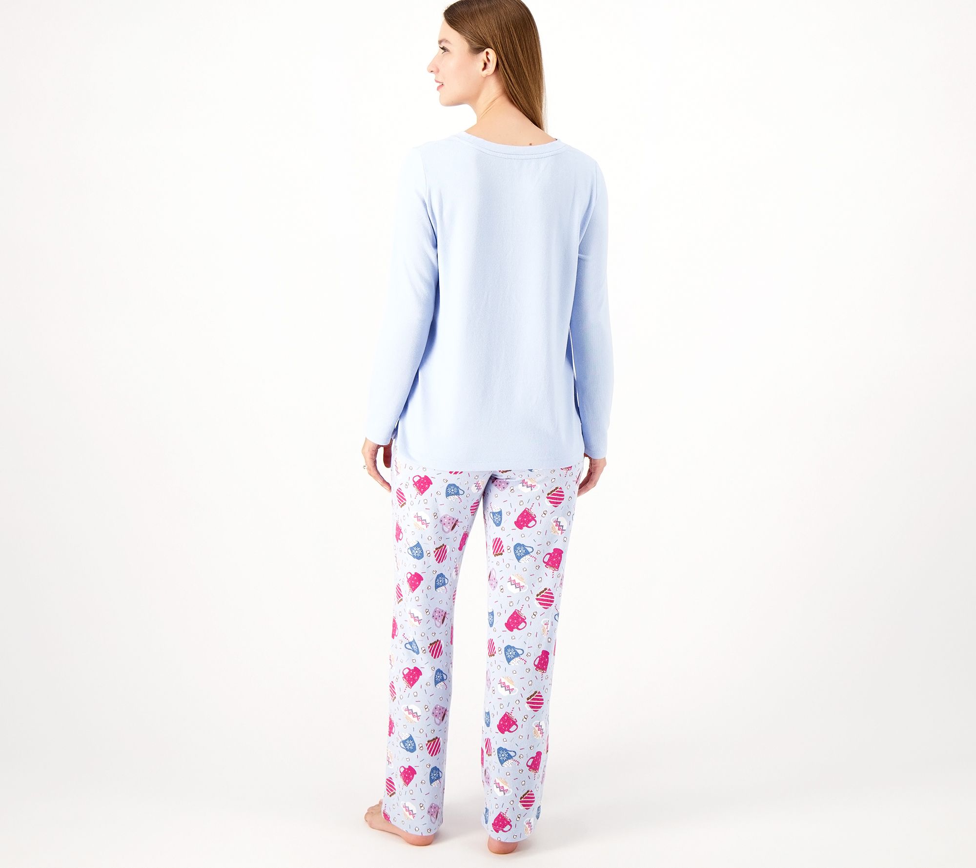 Carole Hochman Marshmallow Jersey Novelty Sleep Set QVC