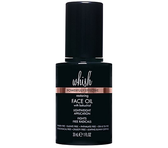 Whish Beauty Restoring Face Oil with Bakuchiol,1 fl oz