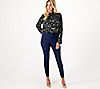Girl With Curves Tall High Waisted Indigo Skinny Jean, 2 of 3