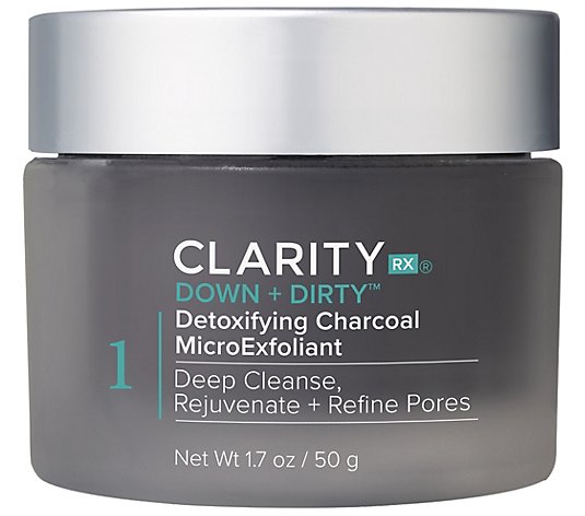 ClarityRx Down + Dirty Detoxifying Charcoal MicroExfoliant