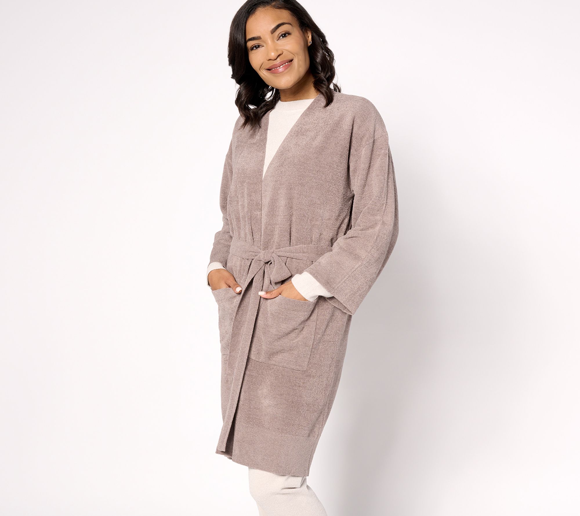 Barefoot Dreams CozyChic Pearl Robe : Think Her