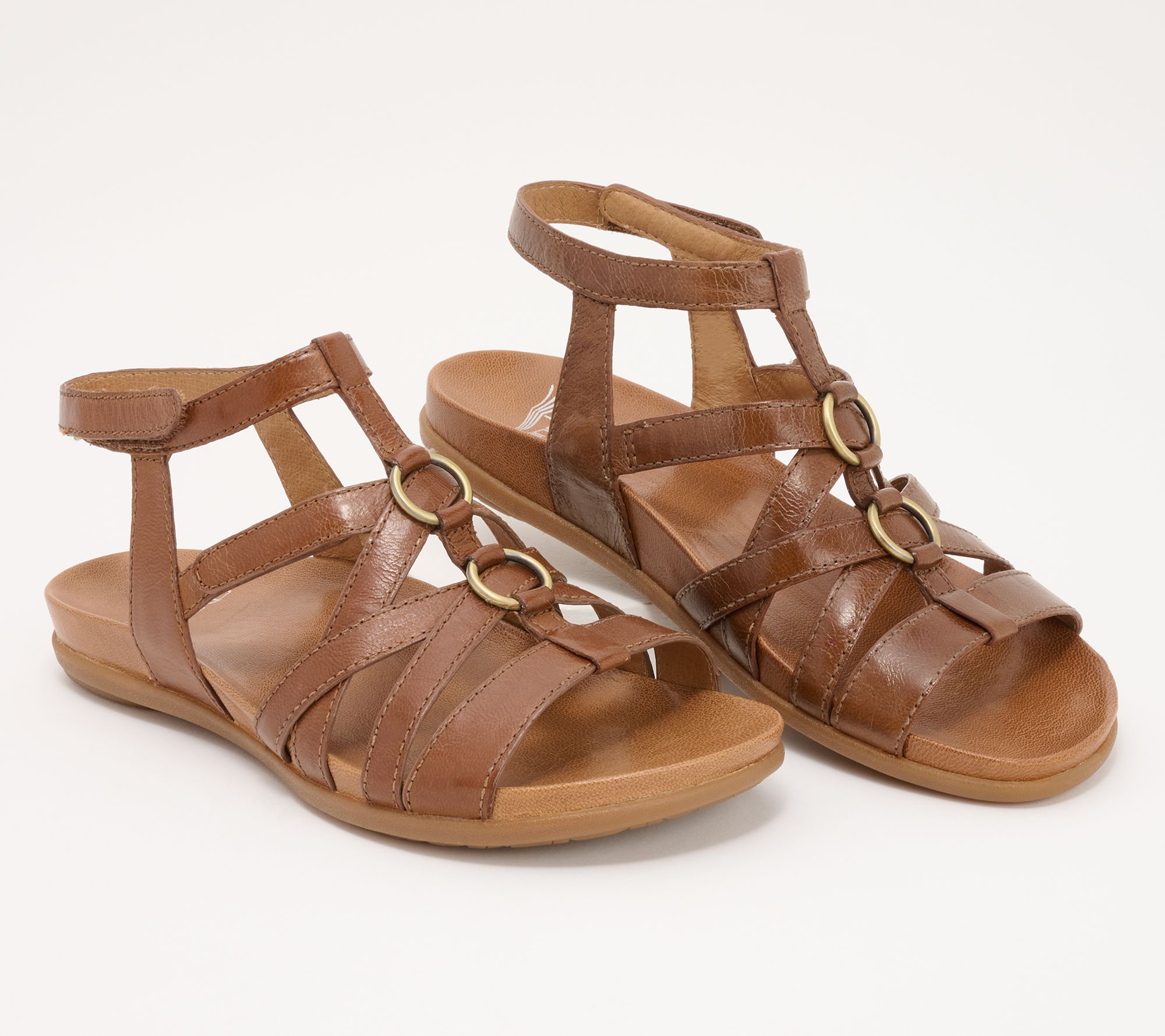 "As Is" Dansko Leather Gladiator Sandals - Jolene