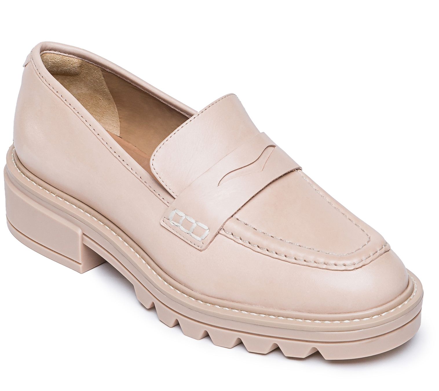 Bernardo Leather Loafer - Chandler - QVC.com