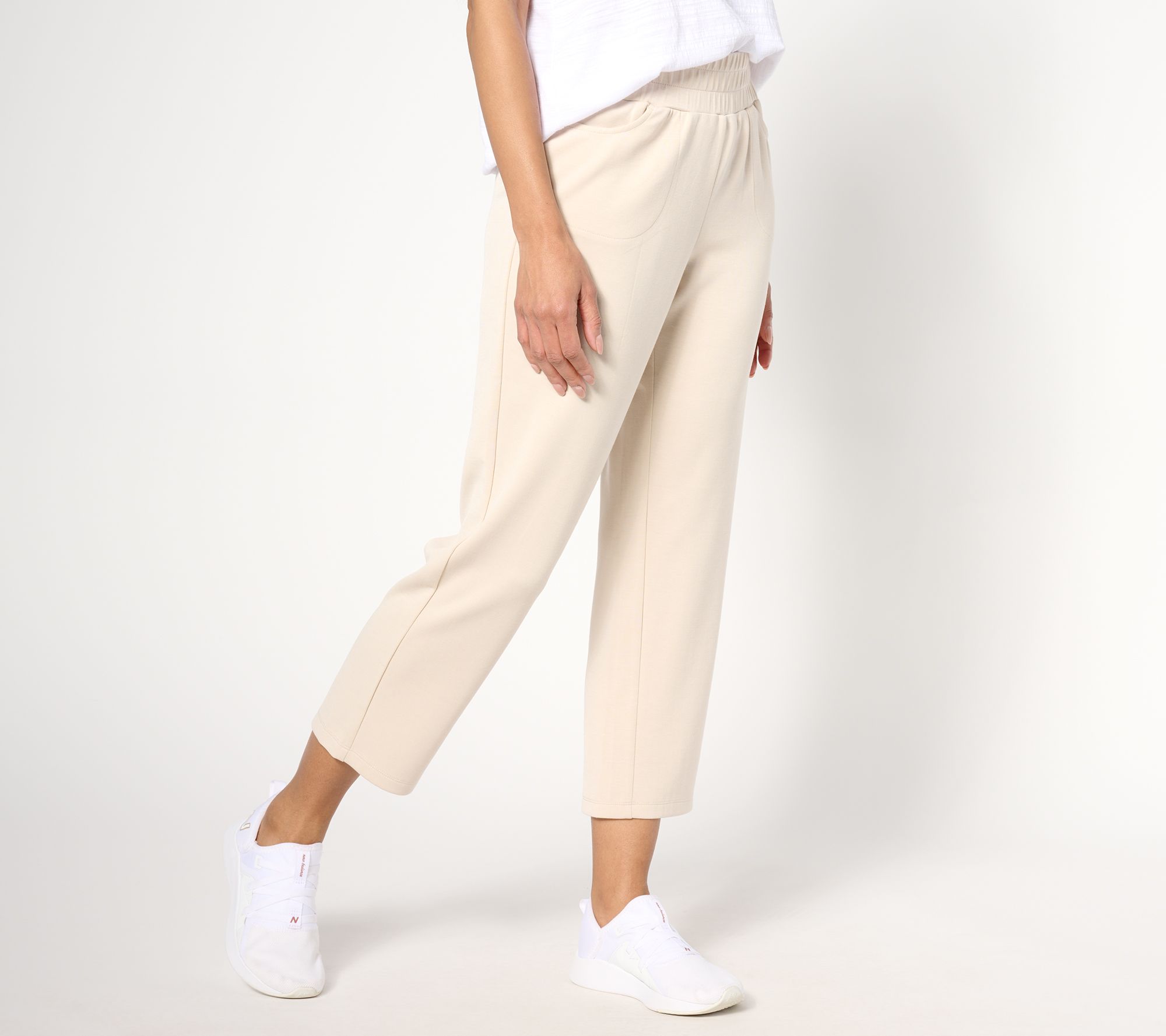 Belle Body by Kim Gravel Pet ScubaLuxe Straight Leg Cropped Pant