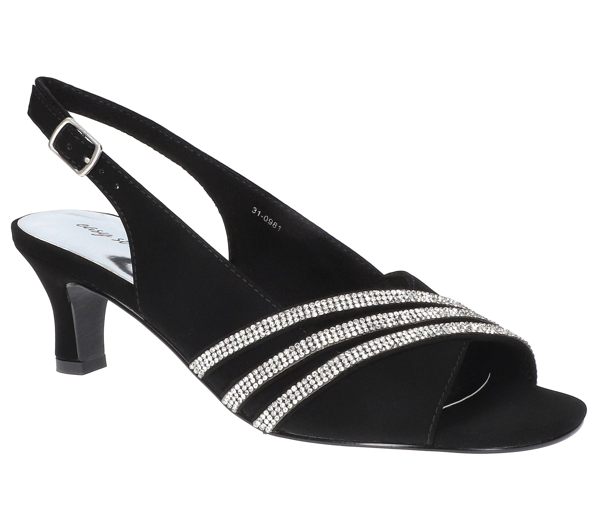 Easy Street Dress Slingback Sandals-Teton