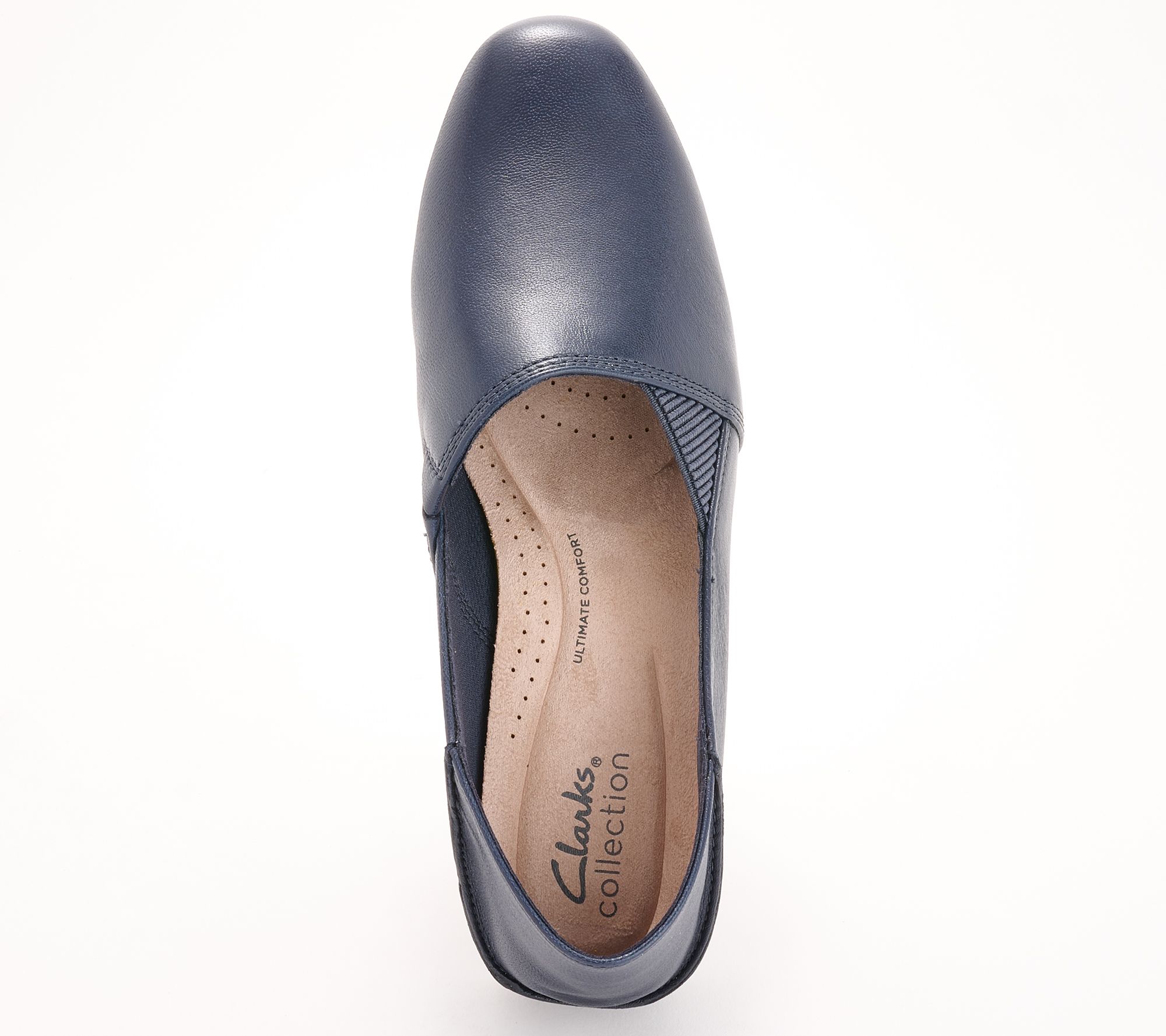 Clarks silver loafers on sale