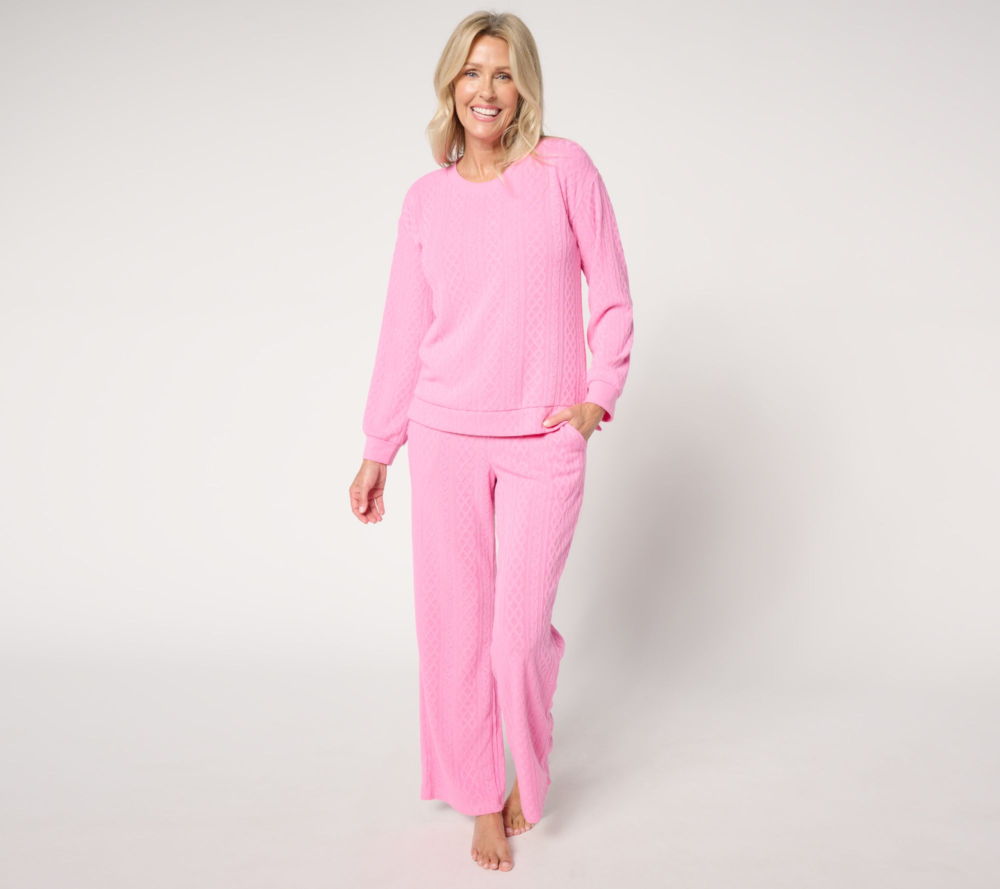 MUK LUKS Sweater Soft Lounge Set