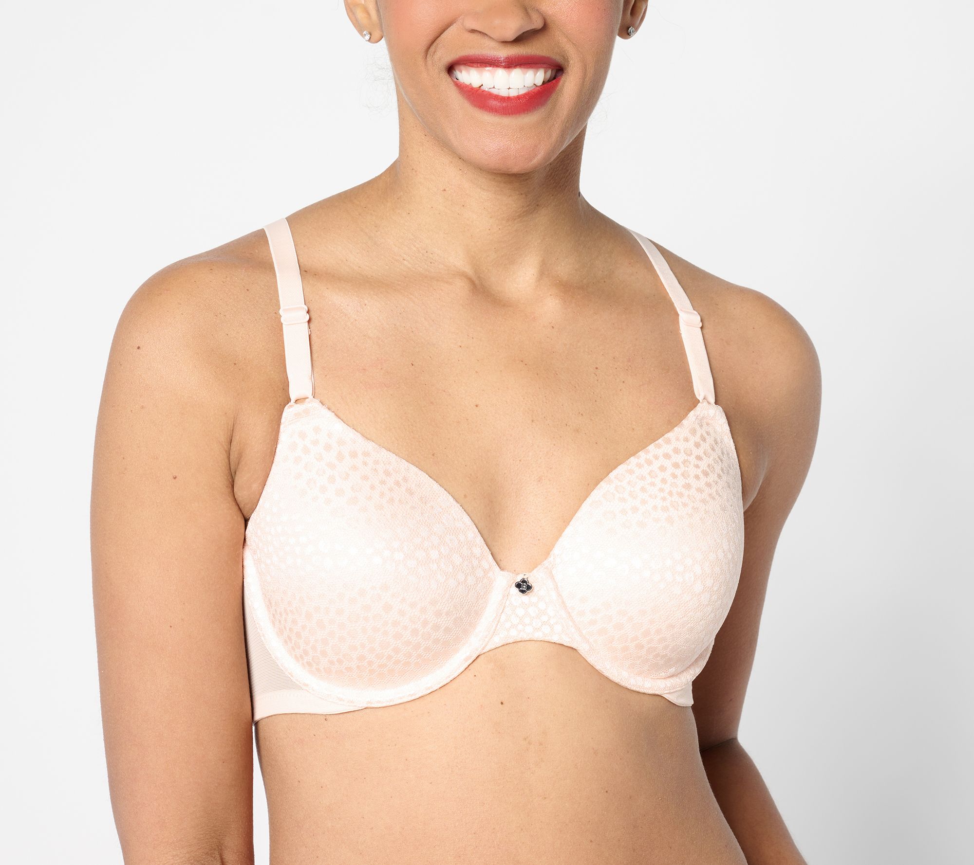 "As Is" Breezies Diamond Shimmer Underwire T-Shirt Bra