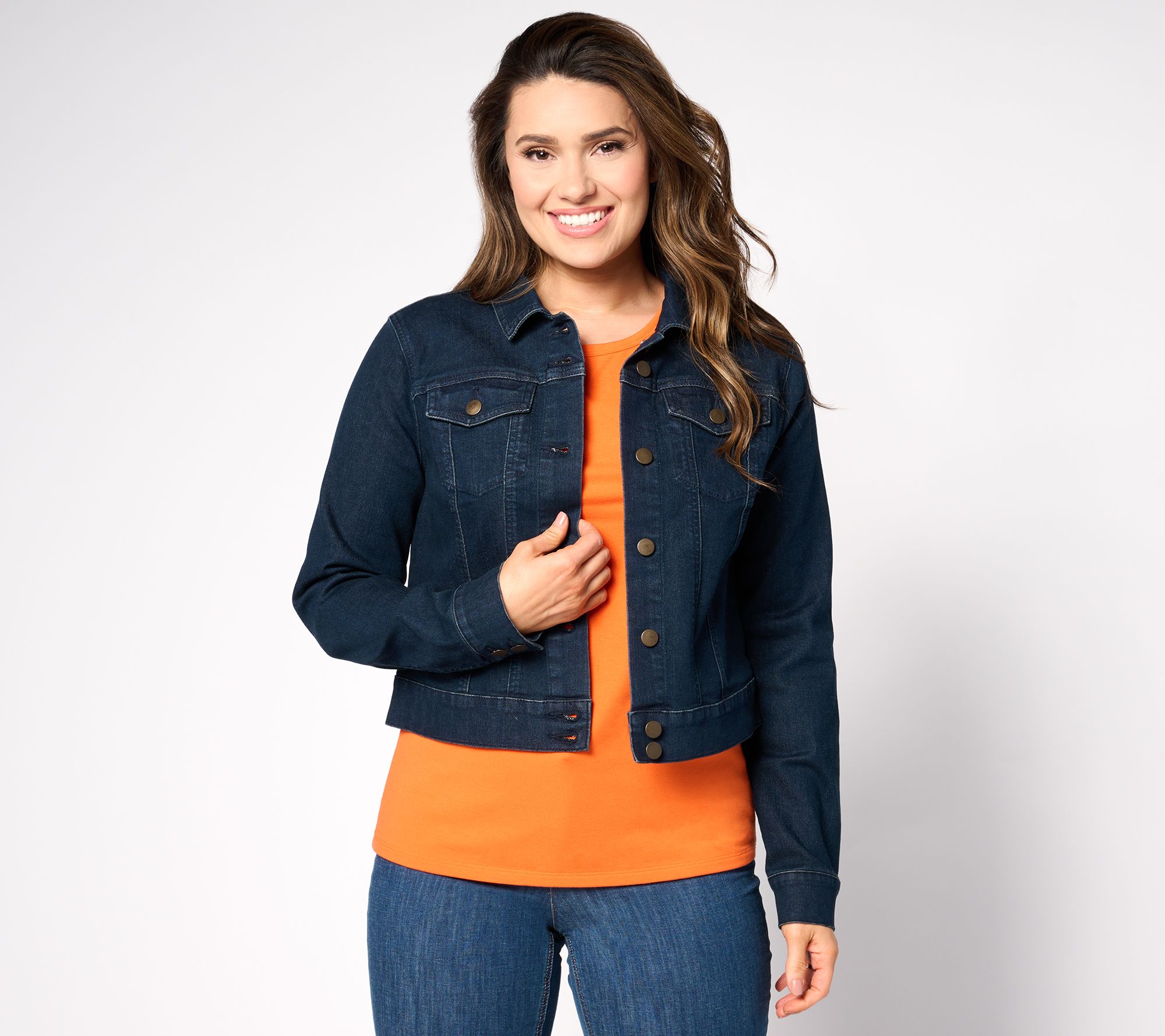 "As Is" BEAUTIFUL by Lawrence Zarian The Kristie Adj Denim Jacket