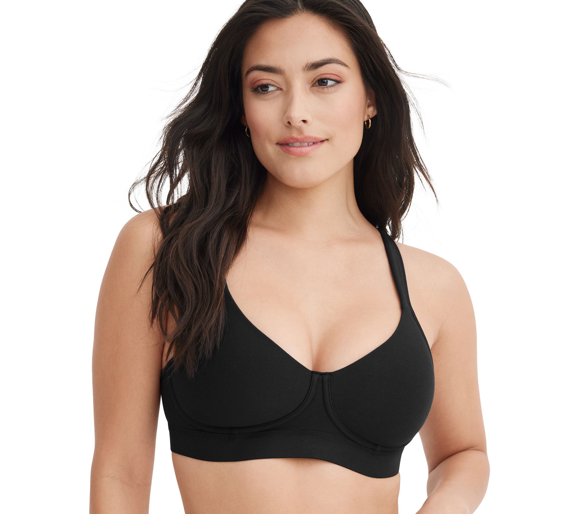 "As Is" Jockey Cooling Cotton Contour Lined Wirefree Bra