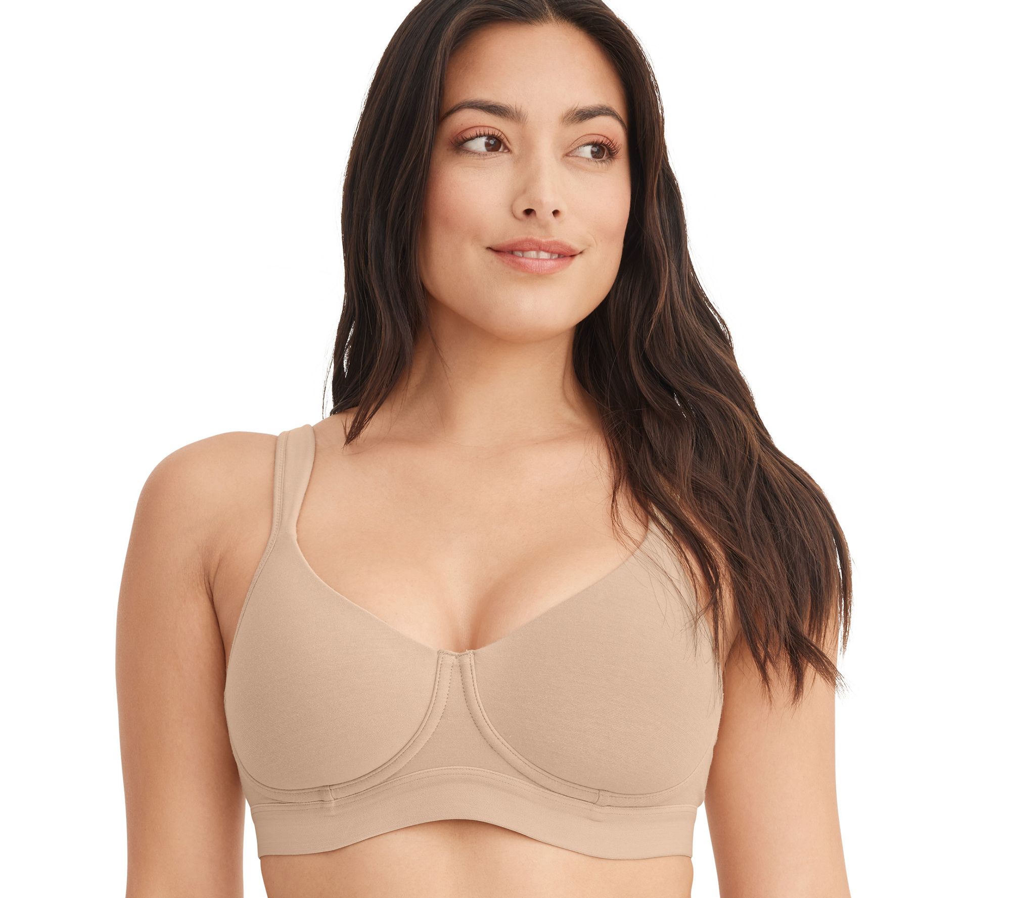 "As Is" Jockey Cooling Cotton Contour Lined Wirefree Bra