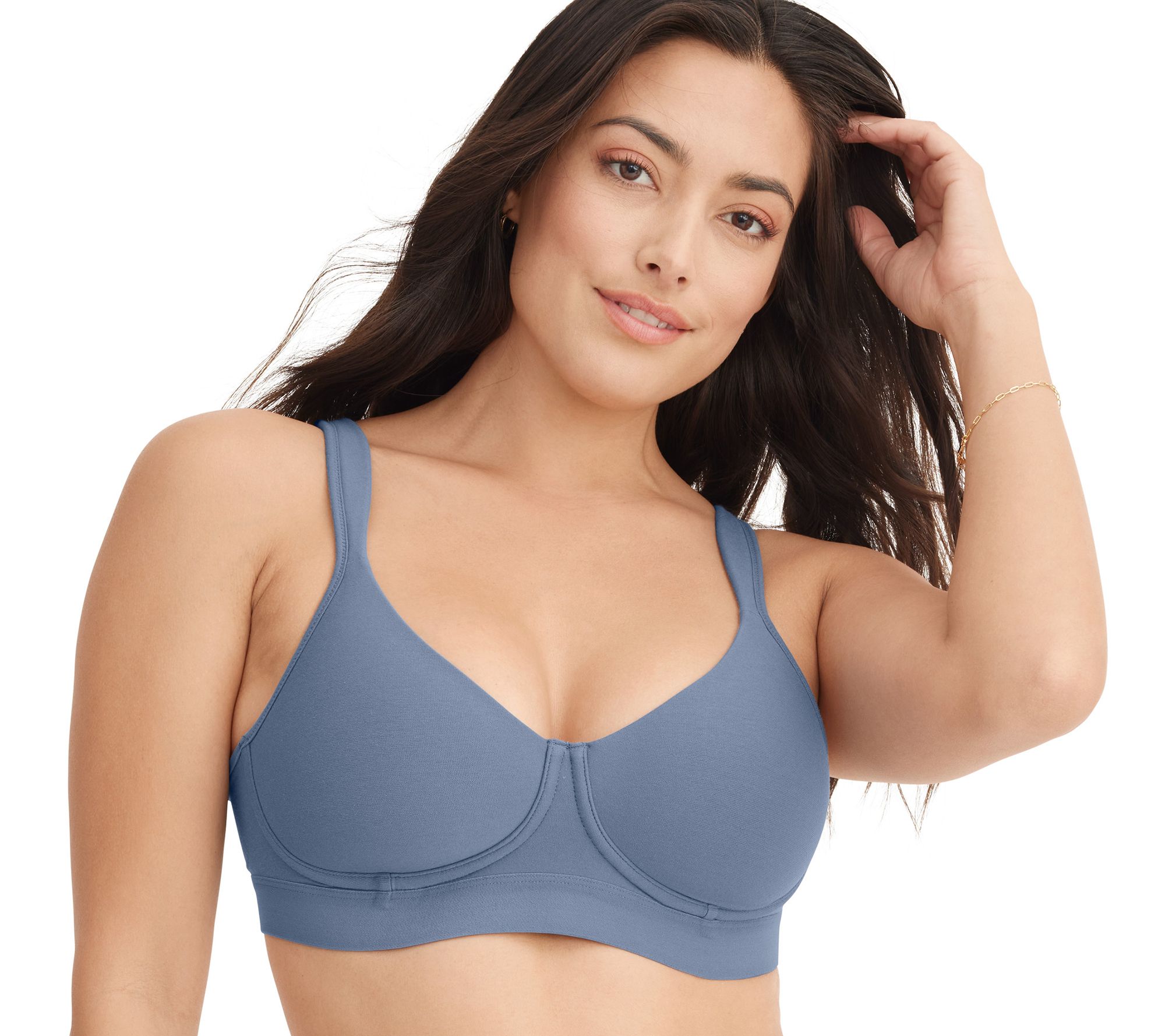 "As Is" Jockey Cooling Cotton Contour Lined Wirefree Bra