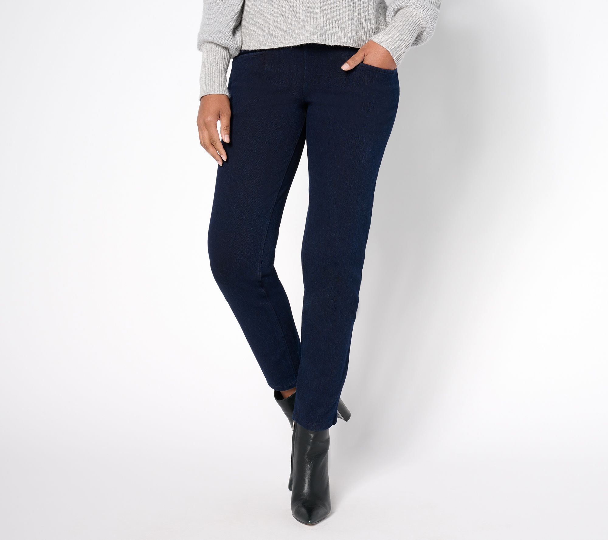 Women with Control Regular Prime Stretch Denim Slim Pants