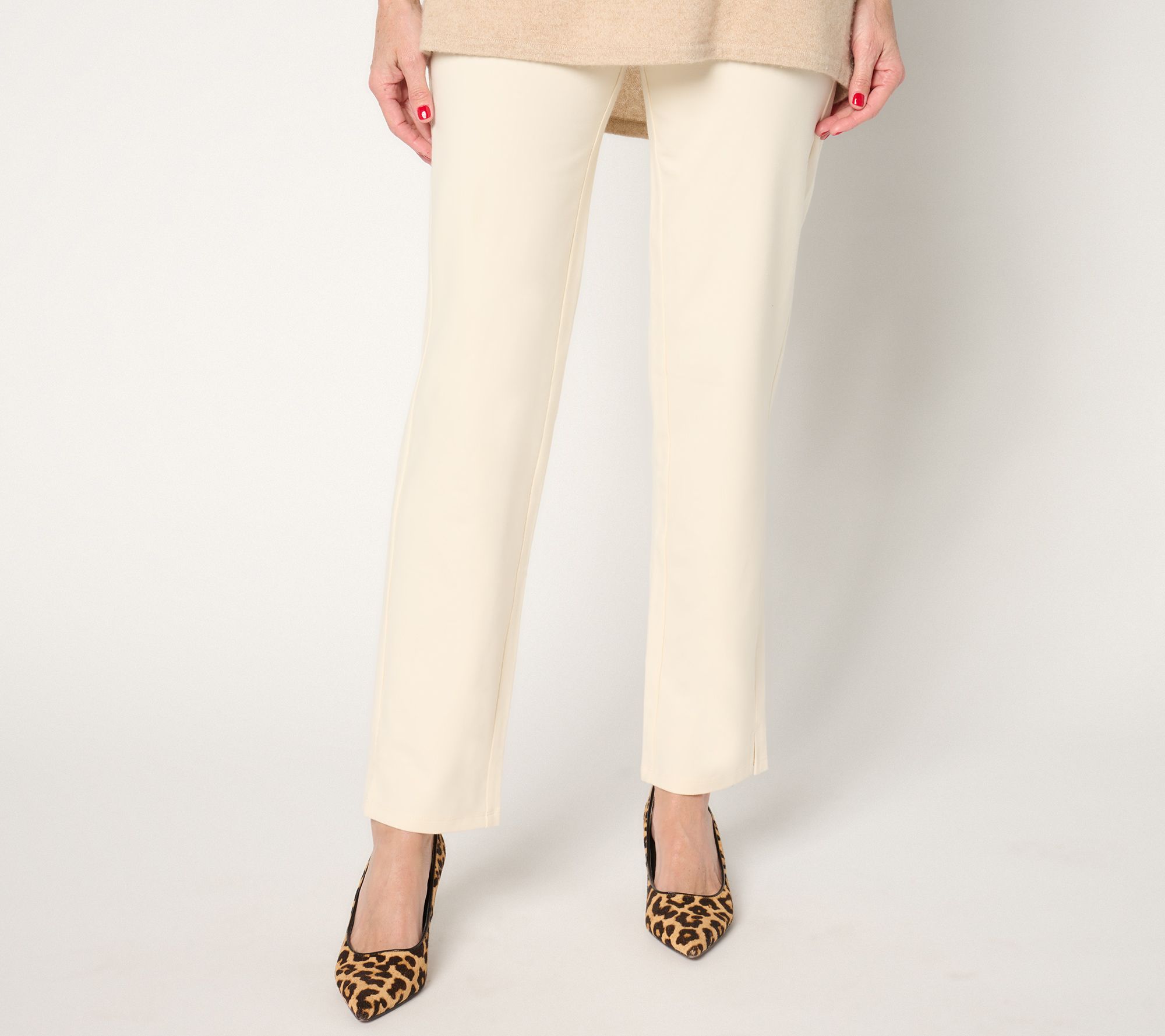 Women with Control Tummy Control Petite 86/14 Straight Leg Pants