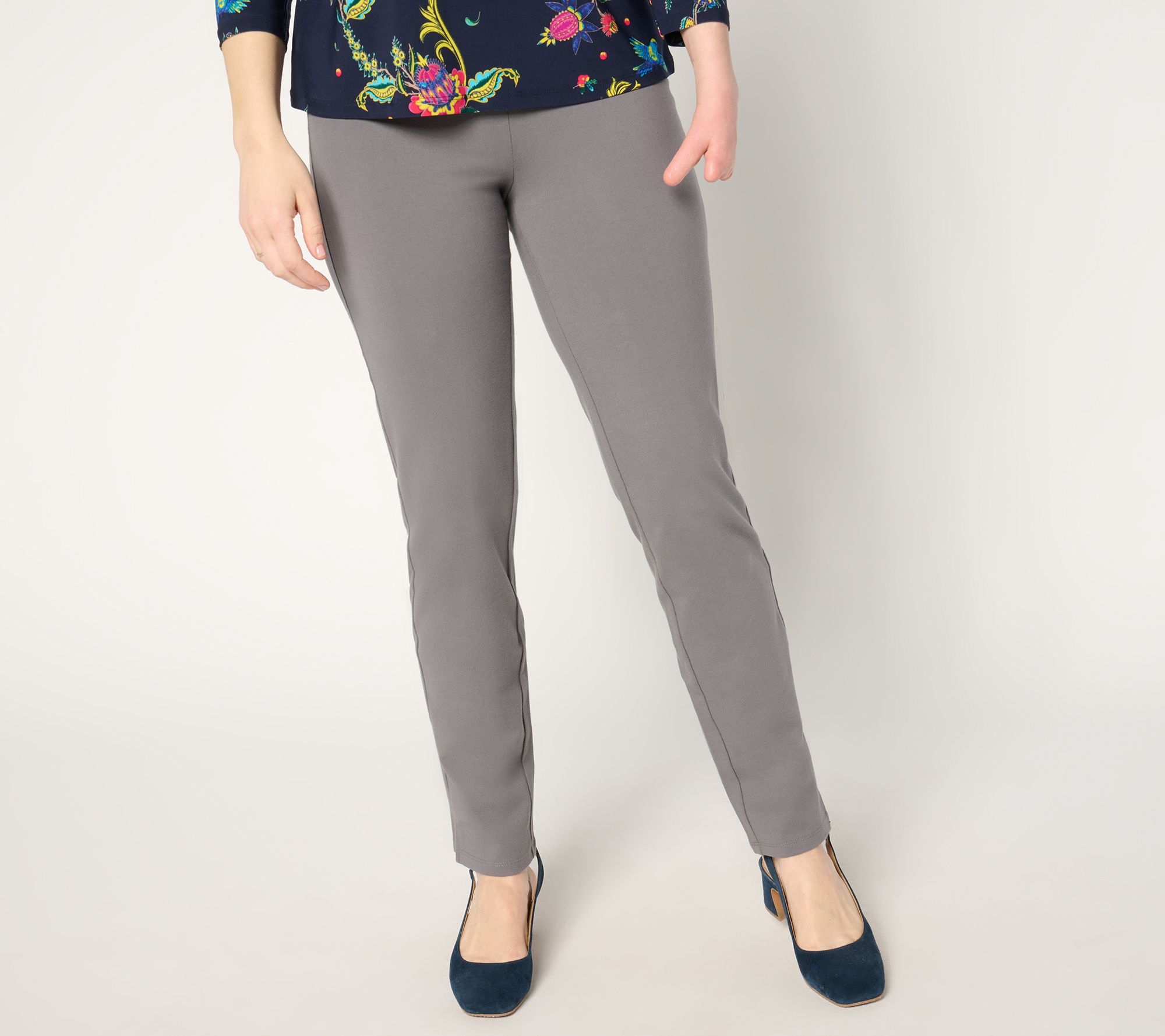 Women with Control Tummy Control Petite 86/14 Straight Leg Pants