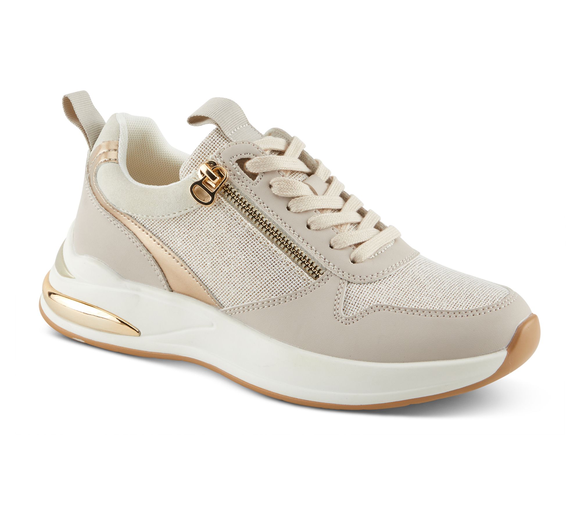 Patrizia by Spring Step Platform Side-Zip Sneaker - Ursa