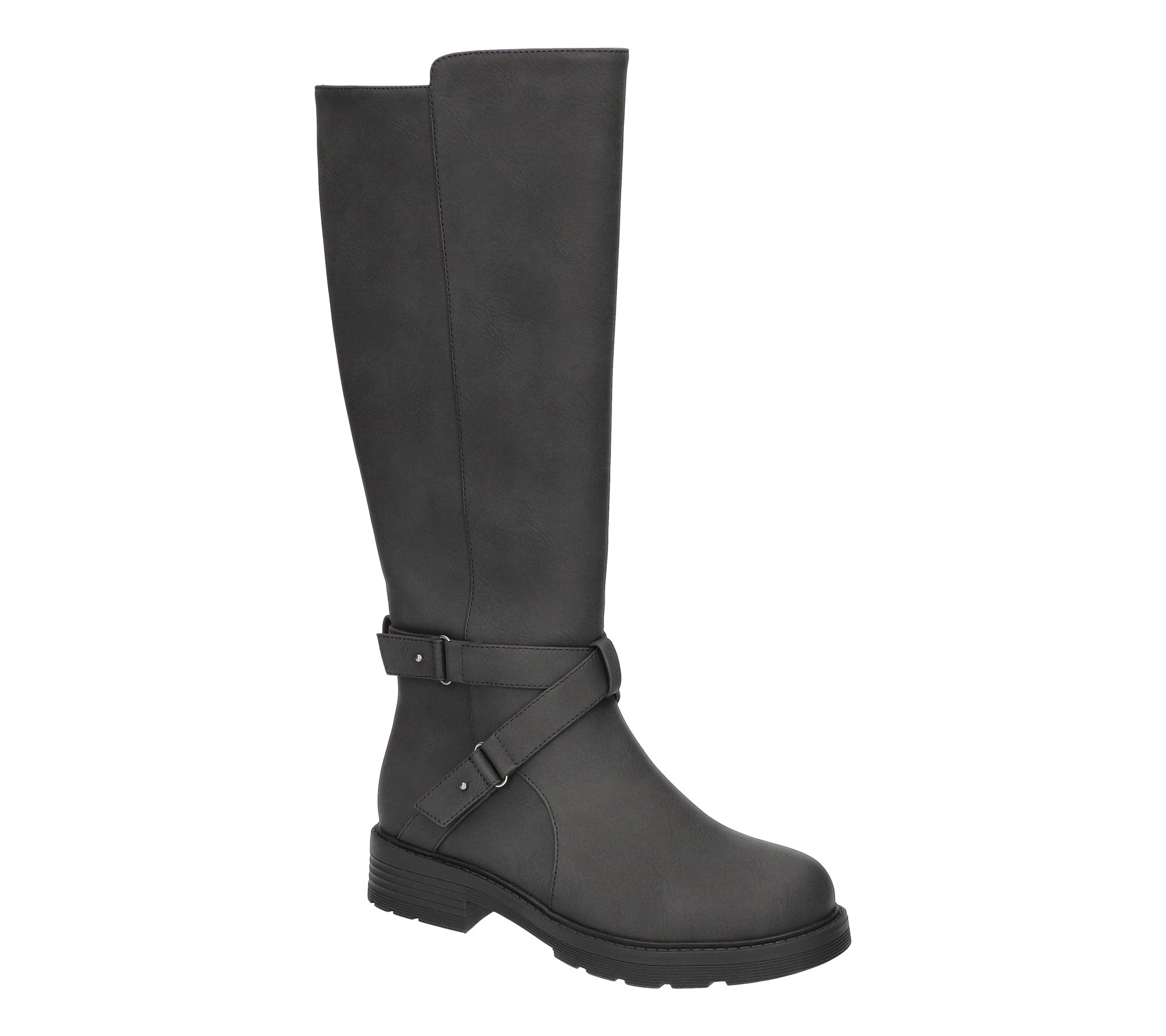 Easy Works by Easy Street Slip Resistant Tall Boots Austyn QVC