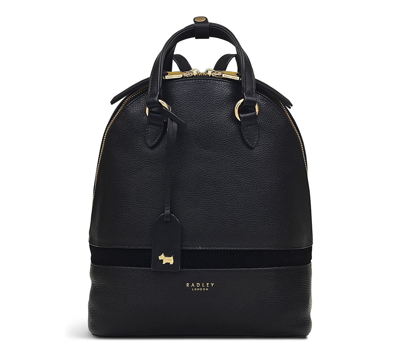 RADLEY London Westbourne Medium Zip Leather Backpack - QVC.com display picture 1