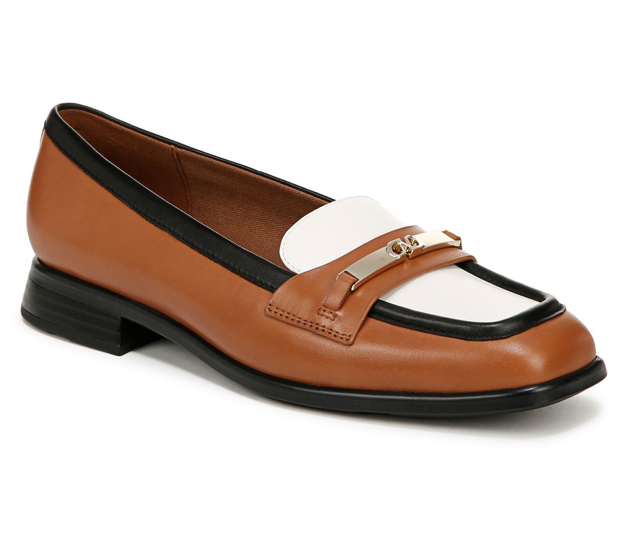 Naturalizer Leather Slip On Loafers - Fabienne