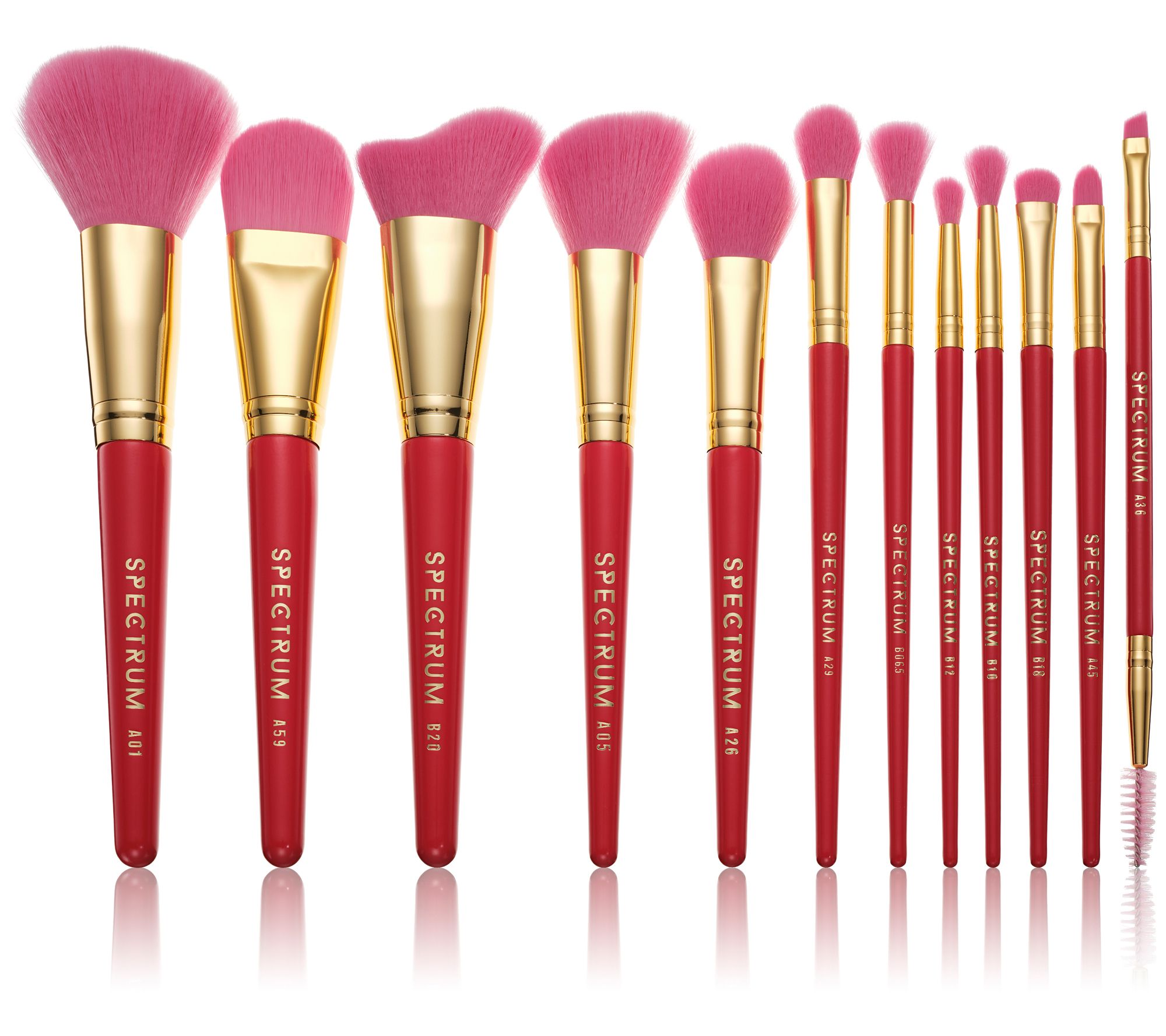 Spectrum Merry and Bright 12-Piece Makeup Brush Set