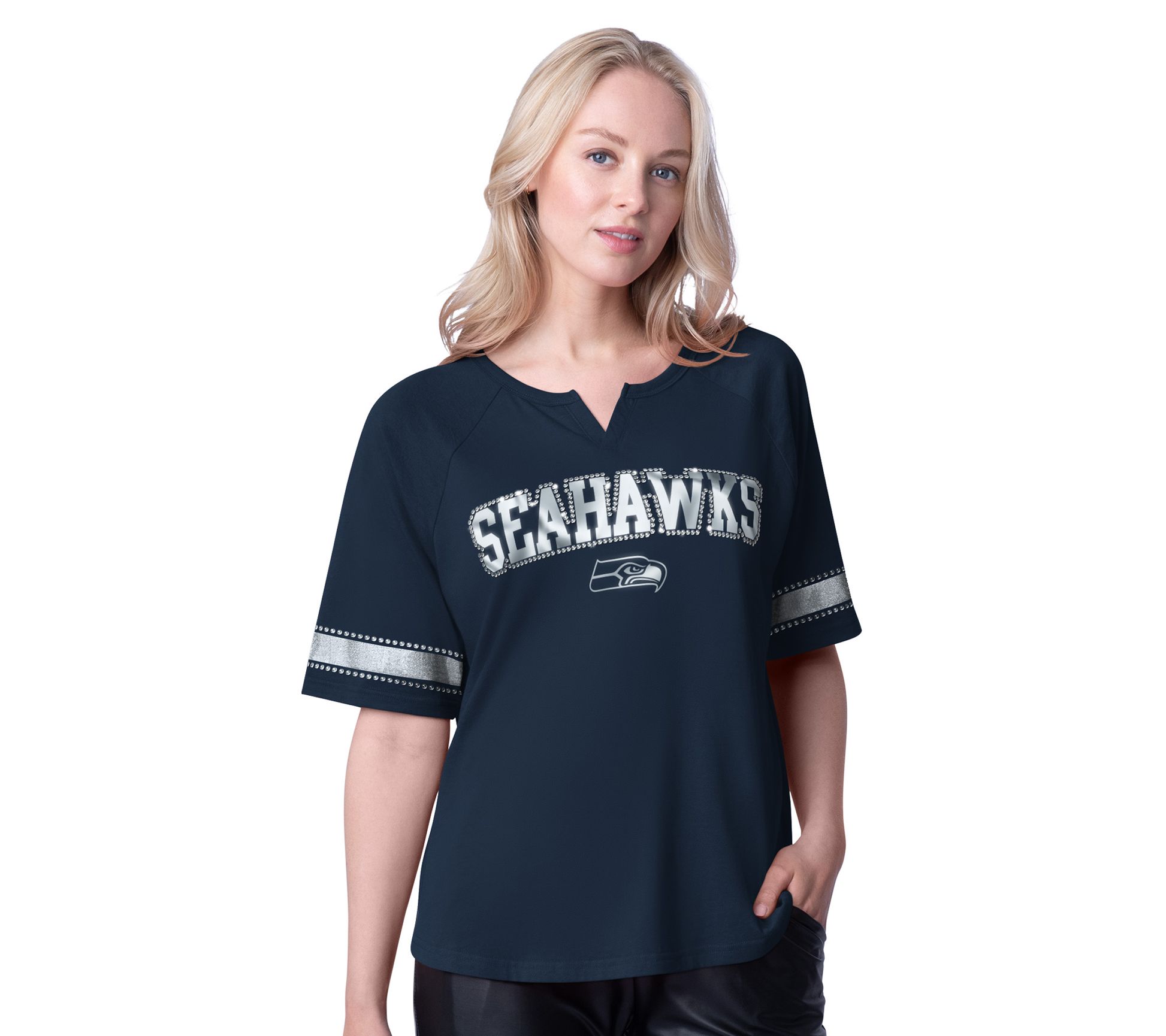 "As Is" NFL Women's Fuel Up Oversized Fit T-Shirt