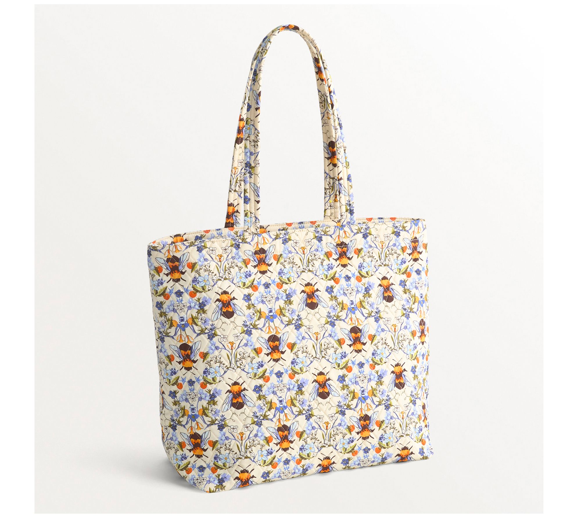 Vera Bradley Original Zip Cotton Tote