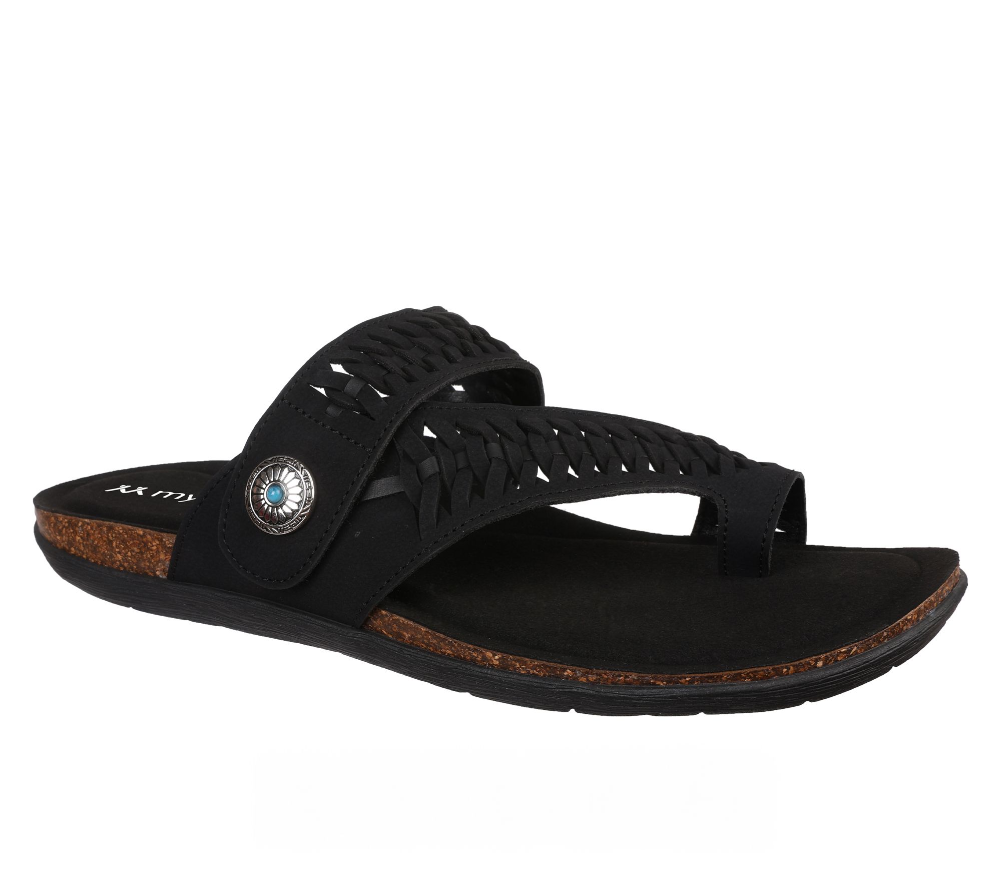 Mykos Slip On Sandals - Scarlett