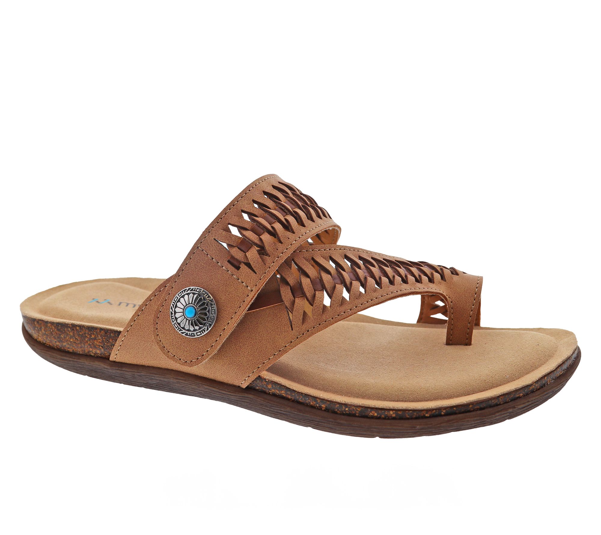 Mykos Slip On Sandals - Scarlett