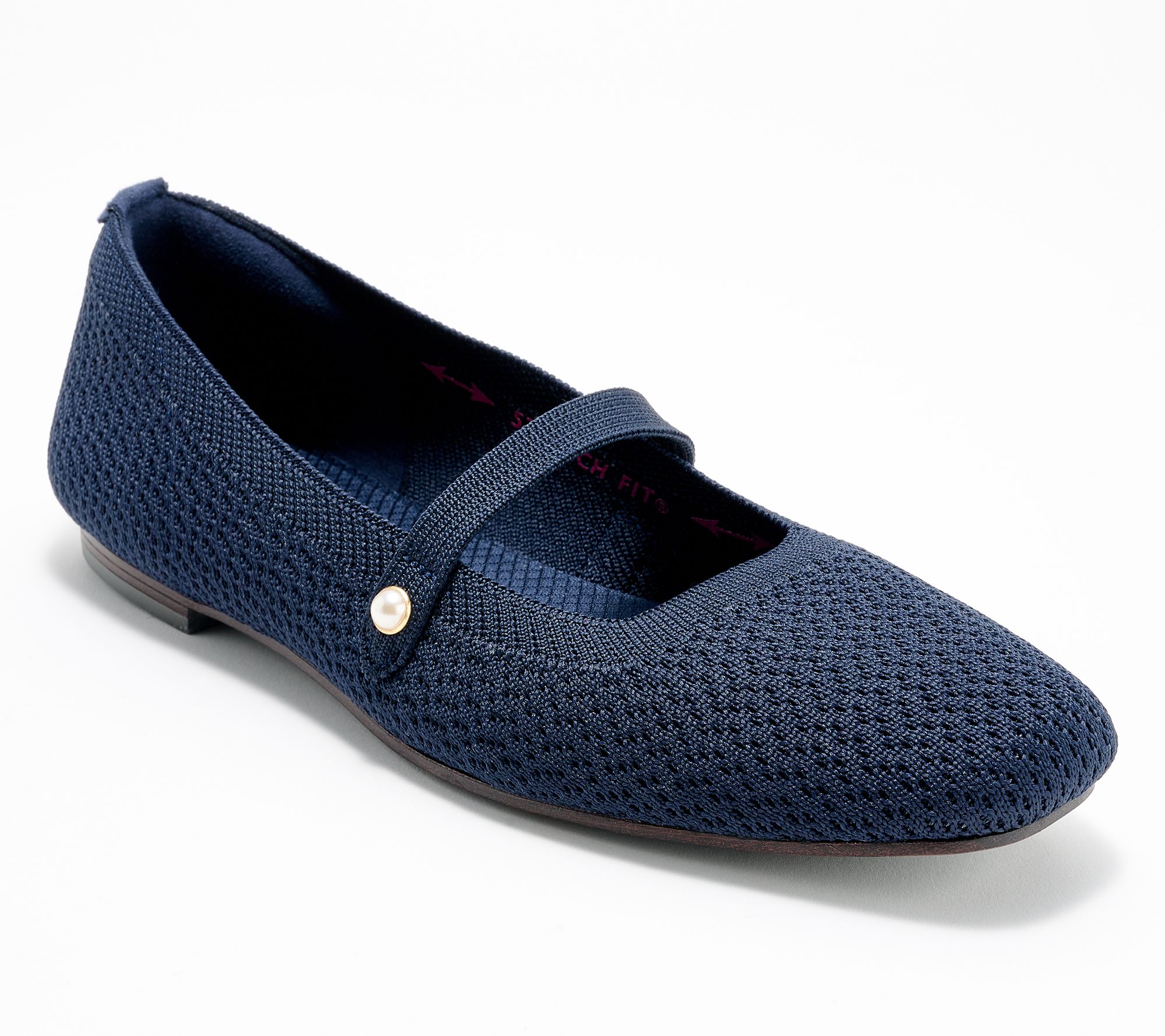 "As Is" Skechers Cleo Square Recycled Vegan Mary Janes- Lavish