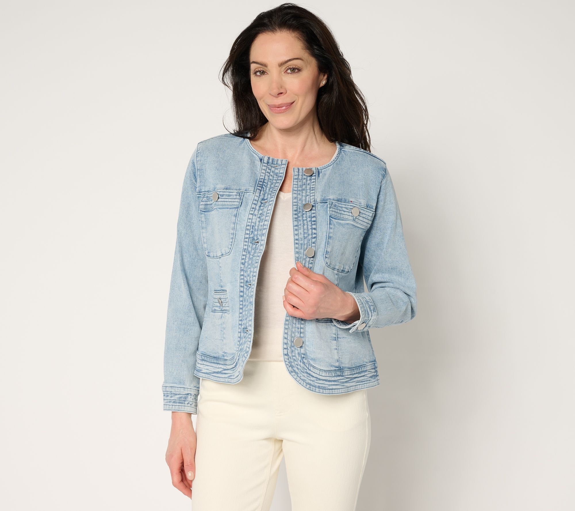 "As Is" Studio Park x Amy Stran Denim Lady Jacket