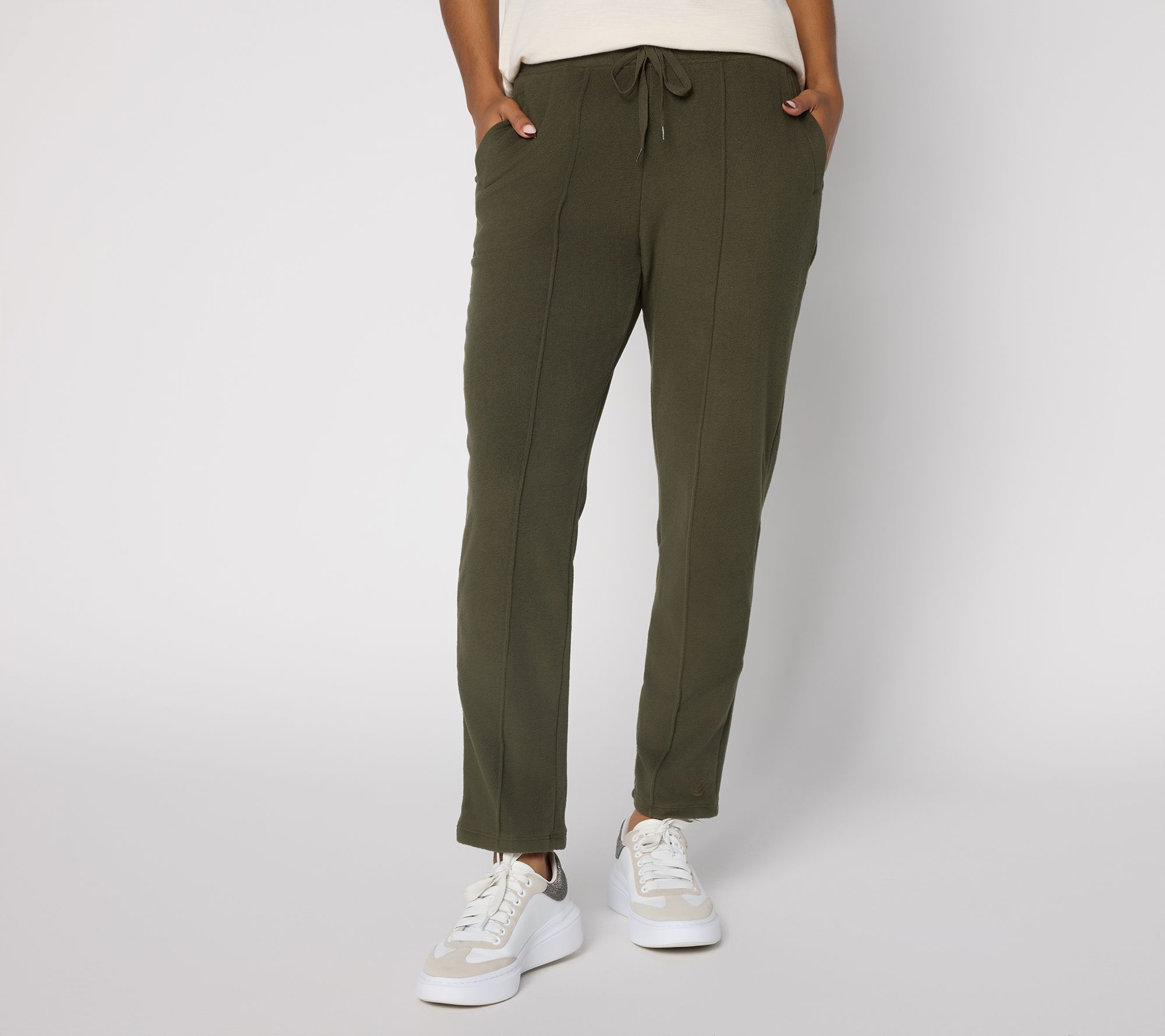 Cuddl Duds Fleecewear with Stretch Slim Pant