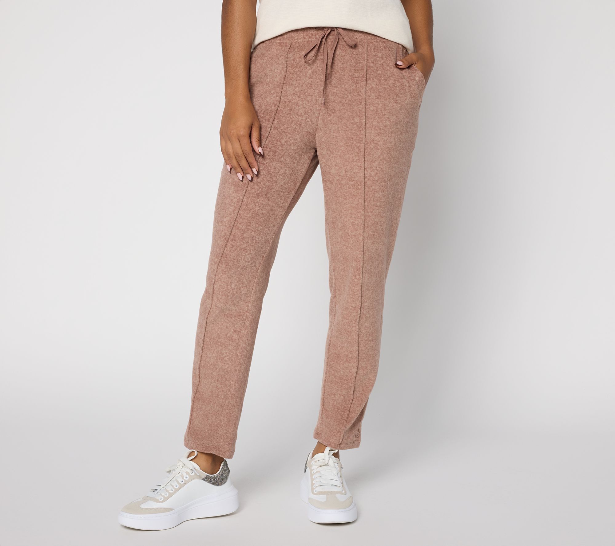 Cuddl Duds Fleecewear with Stretch Slim Pant