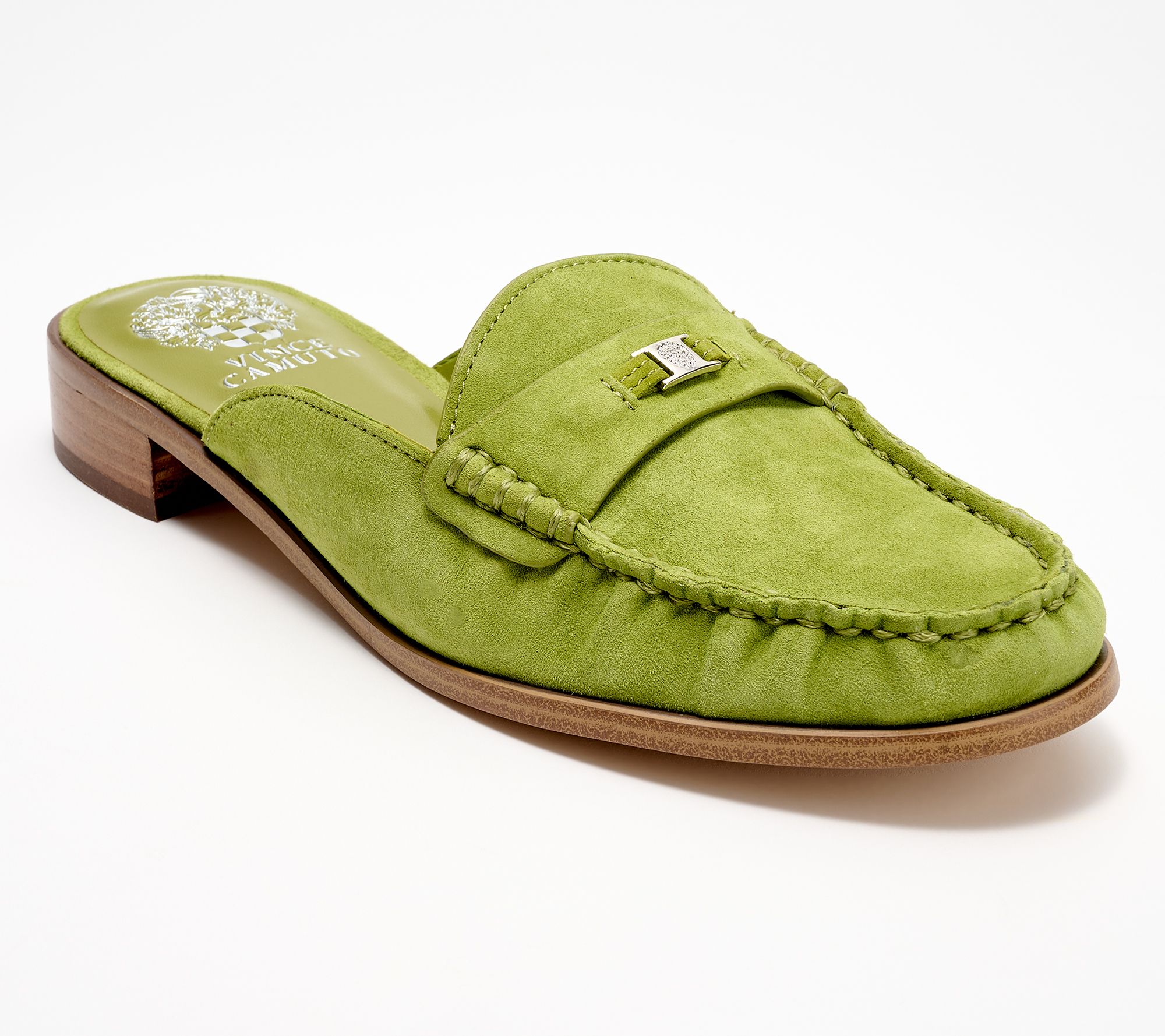"As Is" Vince Camuto Leather or Suede Loafer Mules- Cobby