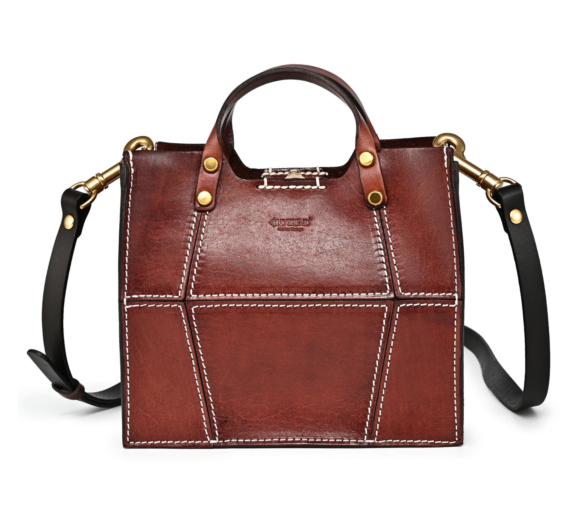 Old Trend Rosa Leather Transport Tote with Shoulder Strap