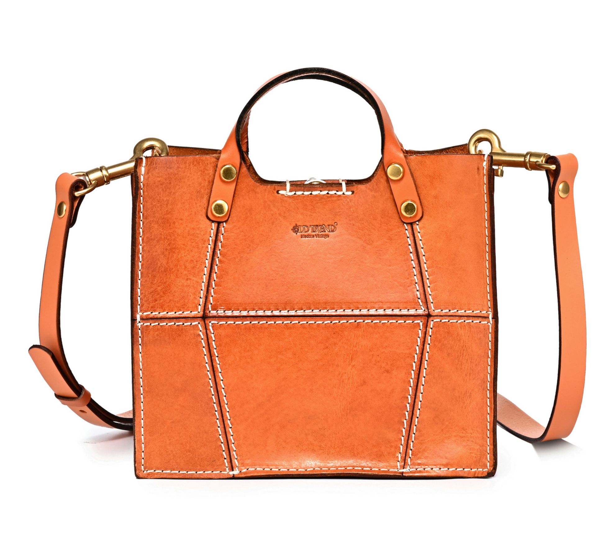 Old Trend Rosa Leather Transport Tote with Shoulder Strap