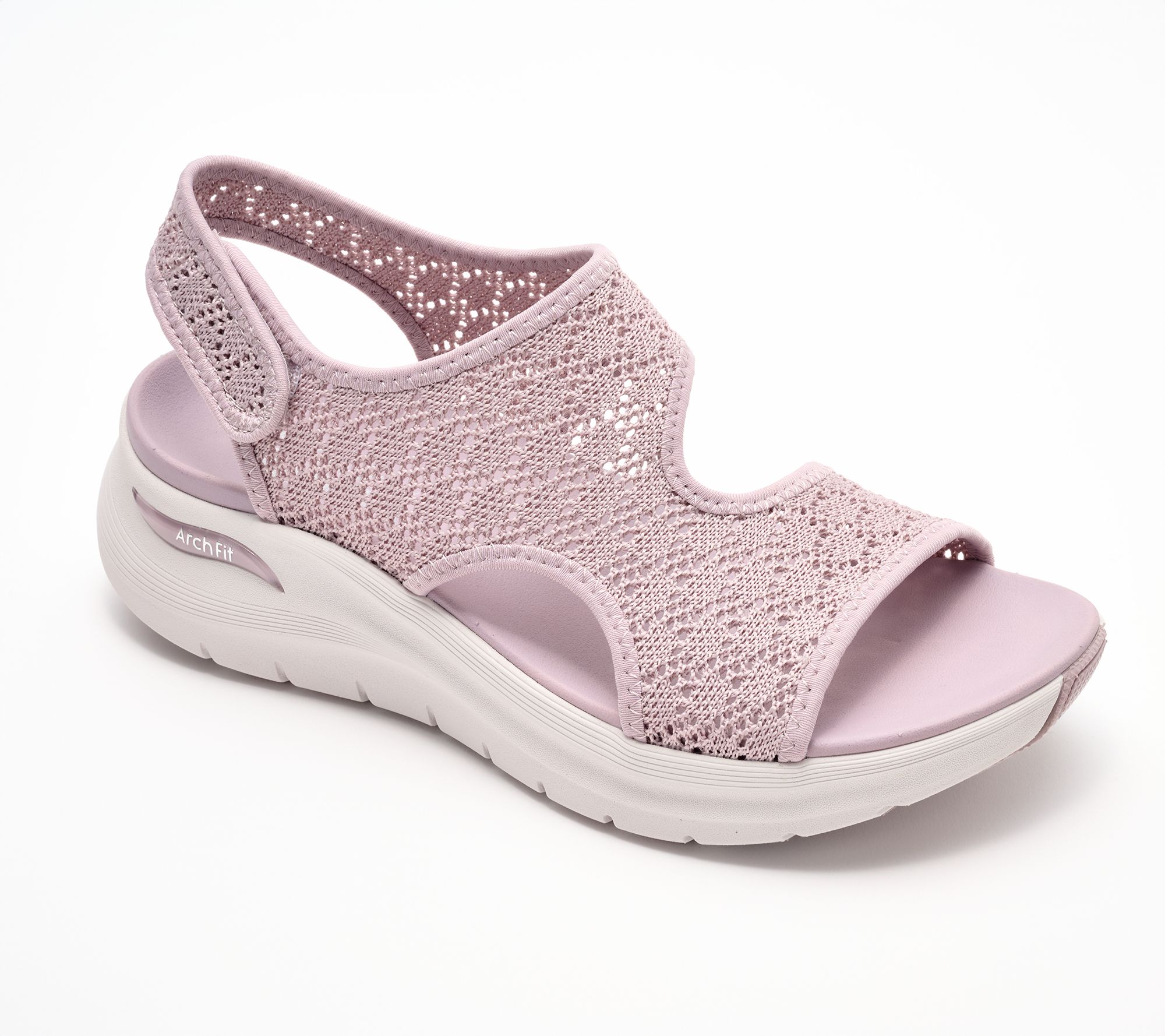 "As Is" Skecher Arch Fit 2.0 Adjustable Slingback Sandals