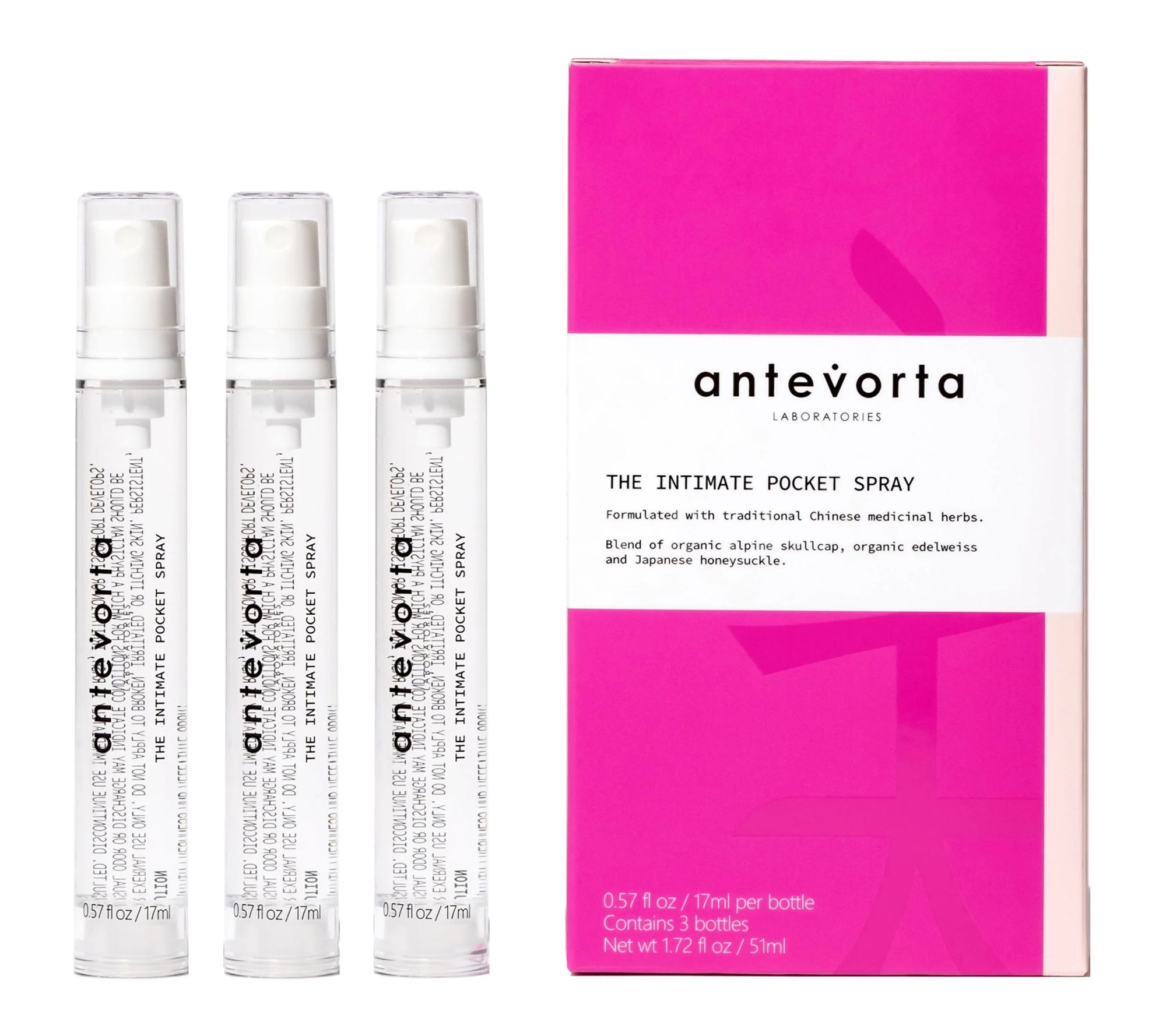 ANTEVORTA The Intimate Pocket Spray