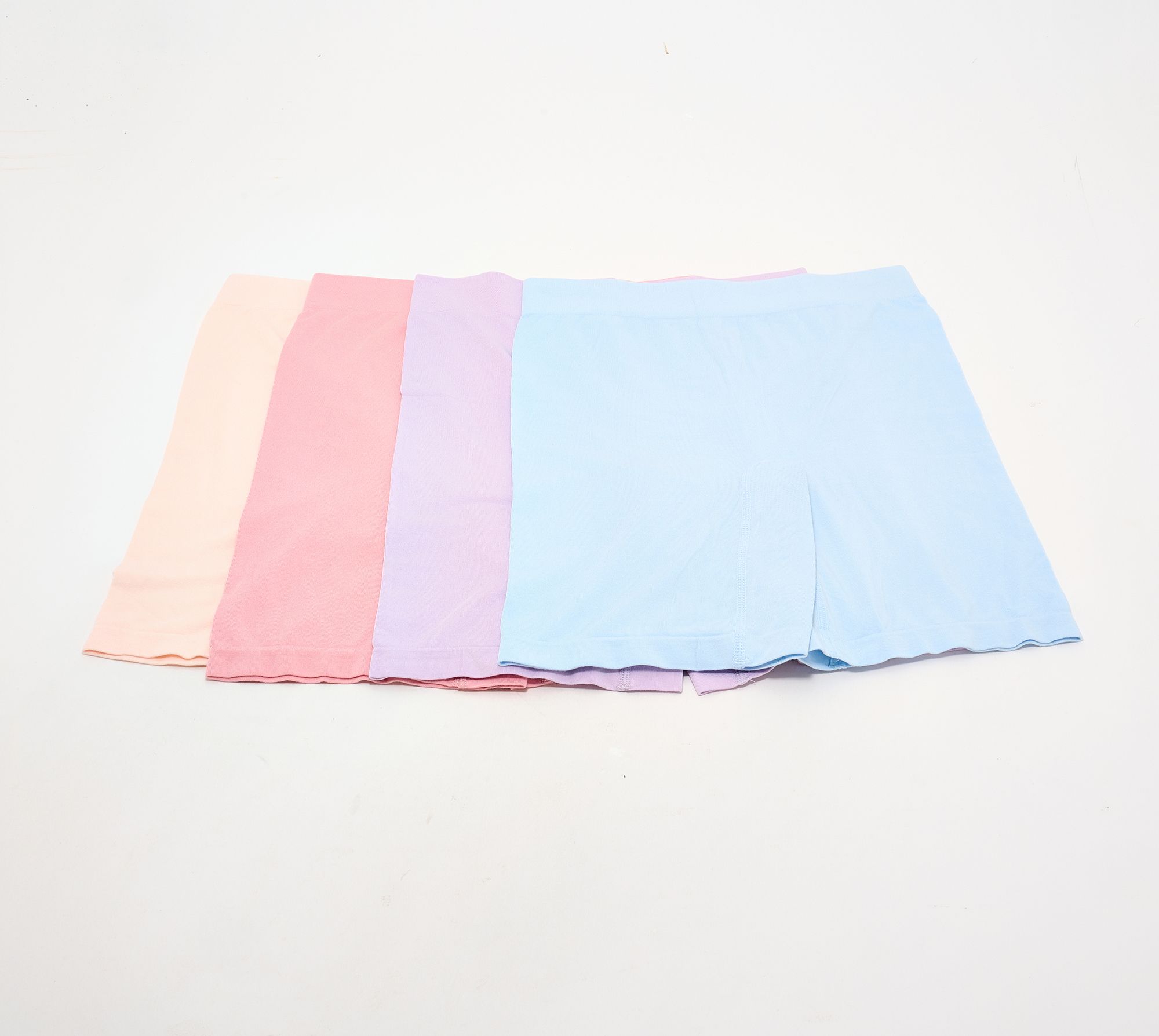 Breezies Comfort Breeze Set of 4 Seamless Long Leg Panties