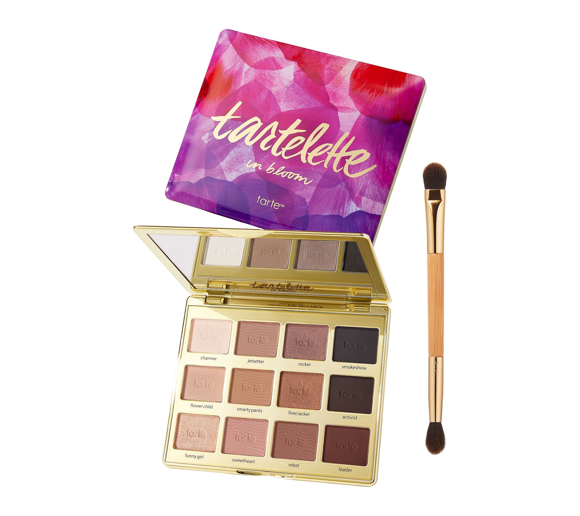 tarte tartelette in bloom Amazonian clay palette & brush