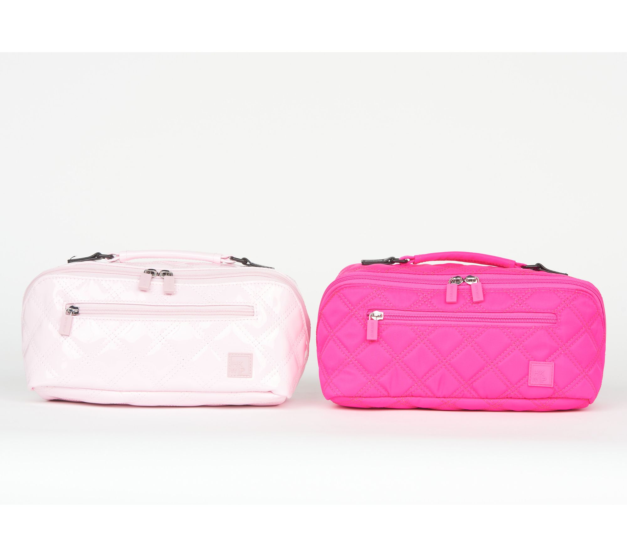"As Is" IHKWIP The Carry It All Cosmetic Case 2 Pack