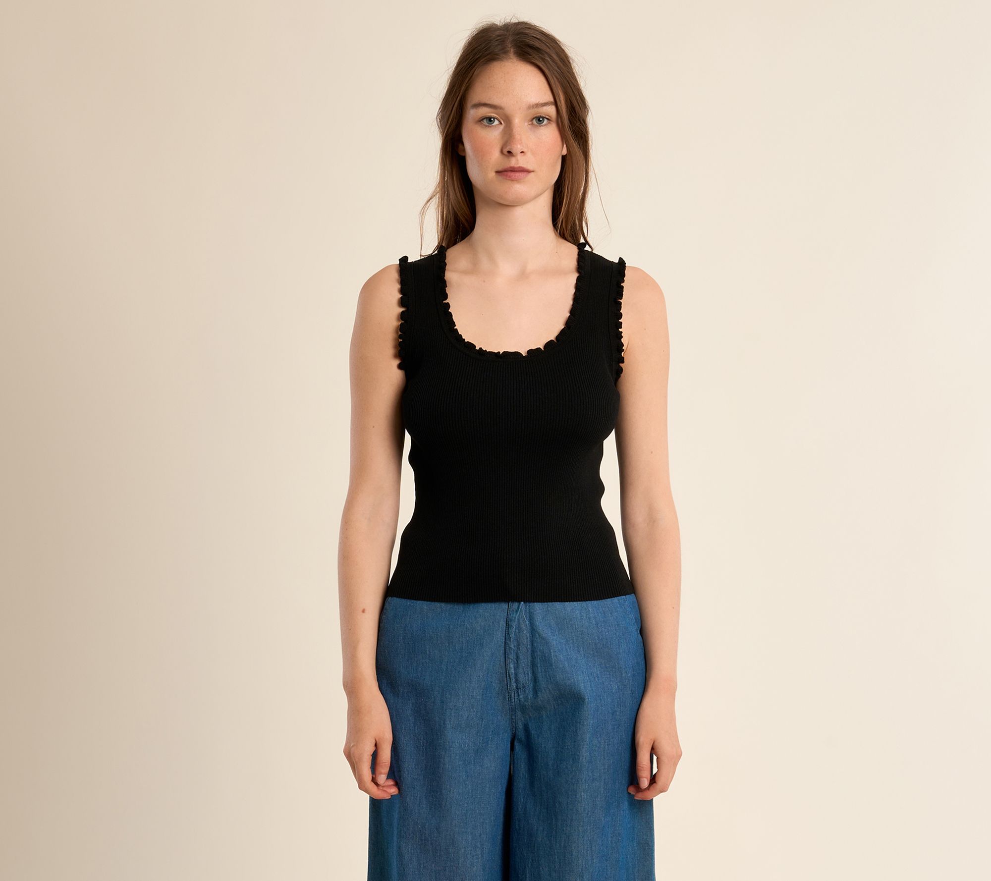 Molly Bracken knitted tank top