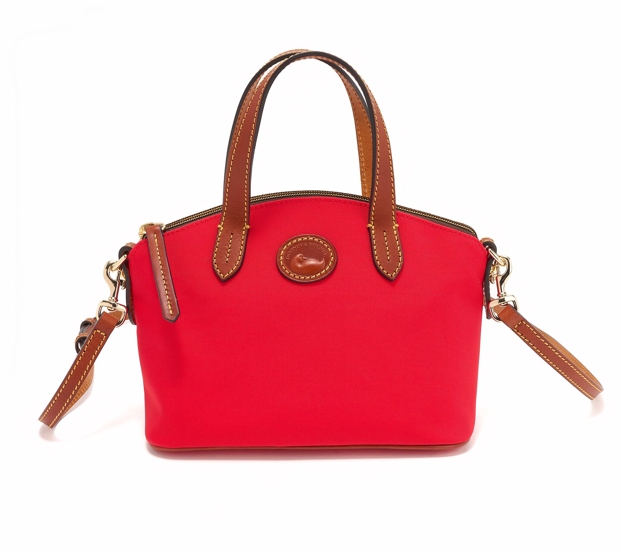 "As Is" Dooney & Bourke Nylon Ruby Satchel with Crossbody Strap