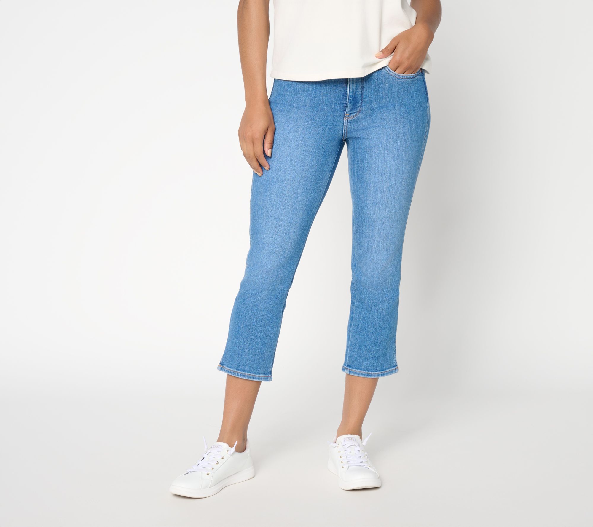 NYDJ Chloe Capri w/ 3 Inch Side Slit