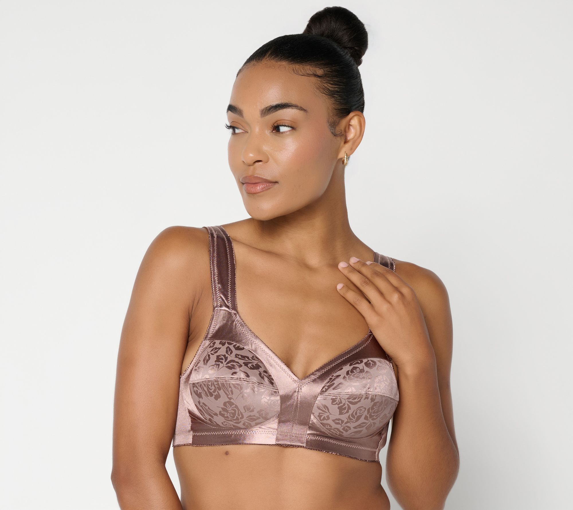 Breezies 24/7 Comfort Satin Wirefree Bra