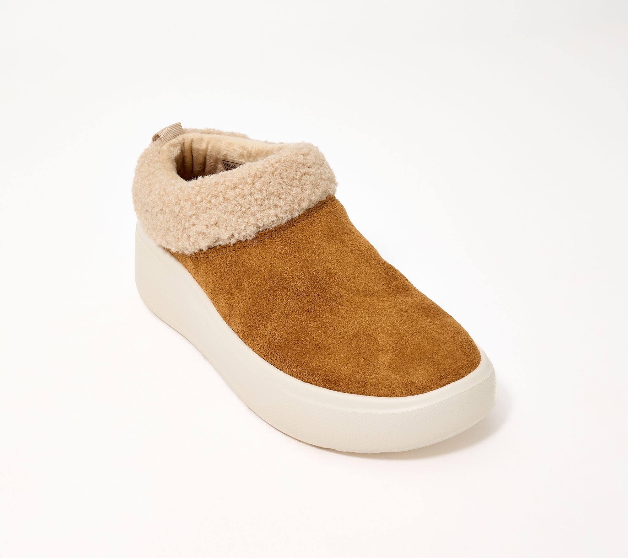 Clarks Cloudsteppers Faux Fur Lined Clogs -Solevana Cozy