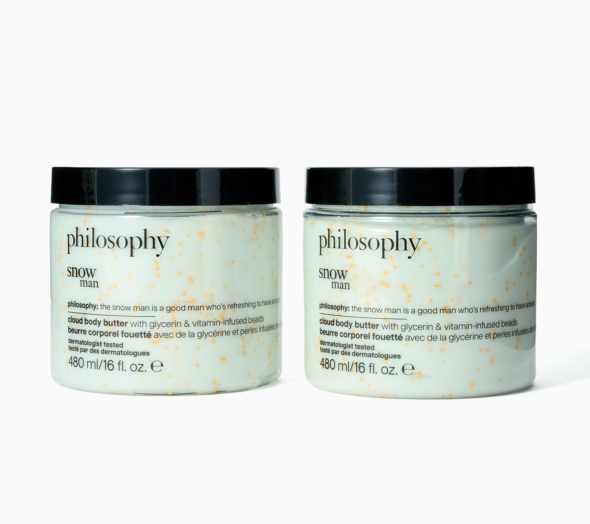 philosophy supersize cloud butter w/ vitamin infused beads 16oz duo