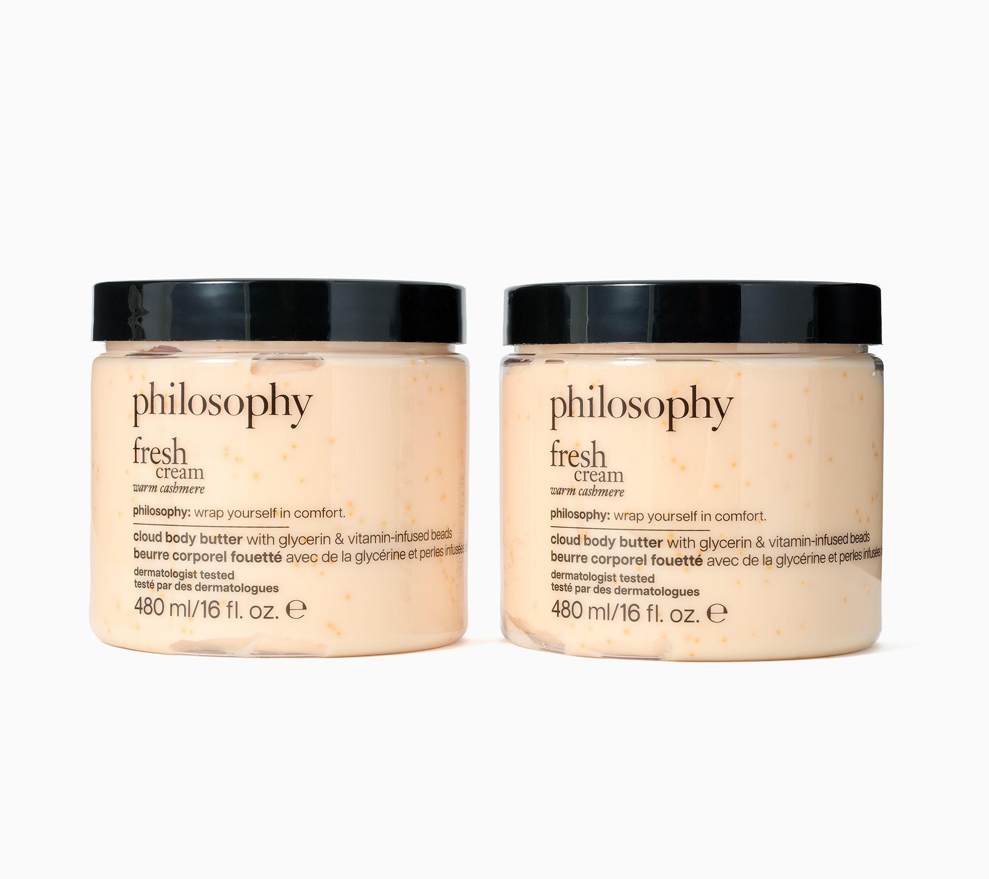 Philosophy Supersize Cloud butter w/ Vitamin infused Beads 16oz duo
