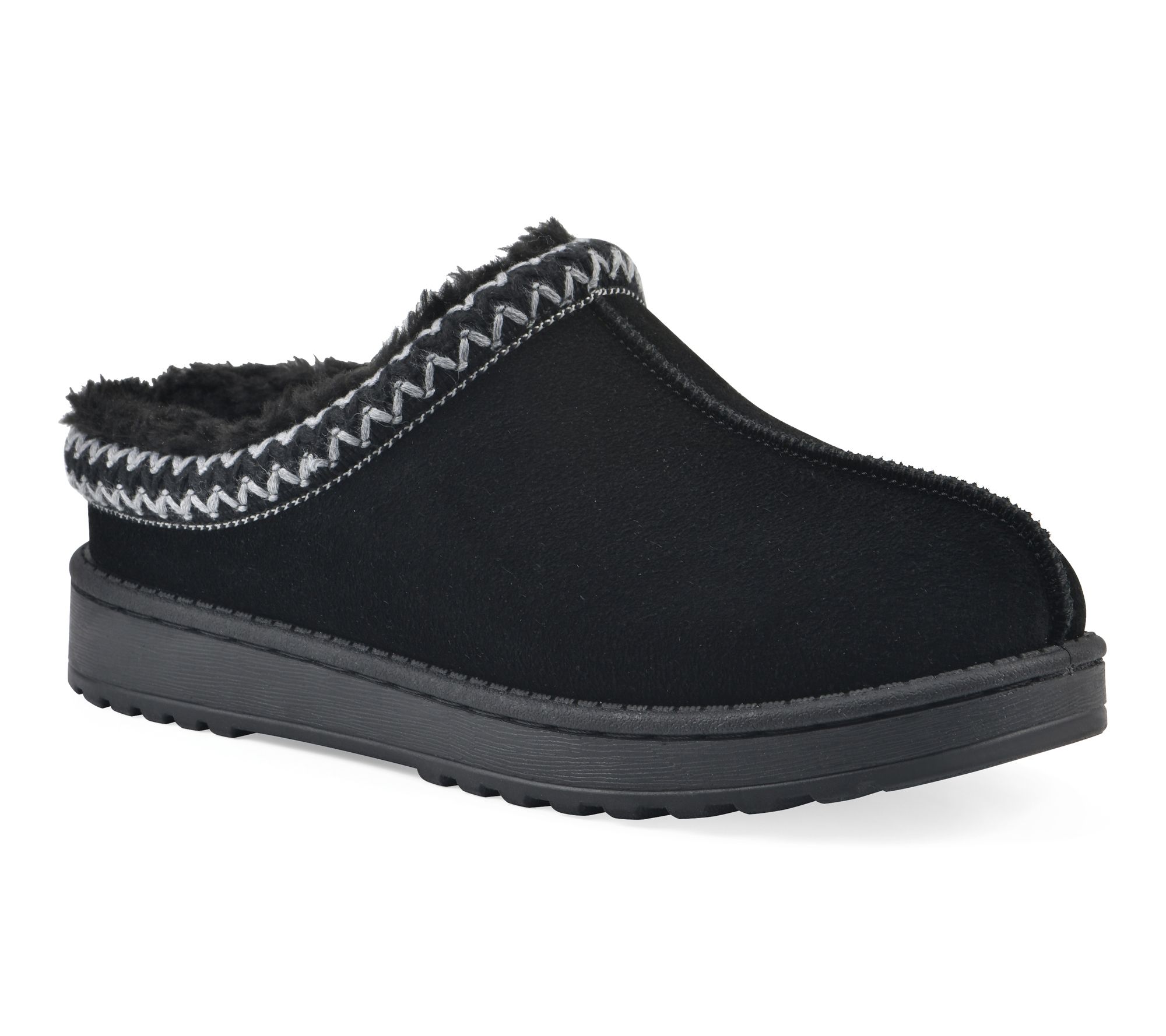 White Mountain Water Resistant Faux Fur Lined Clogs -Icebin