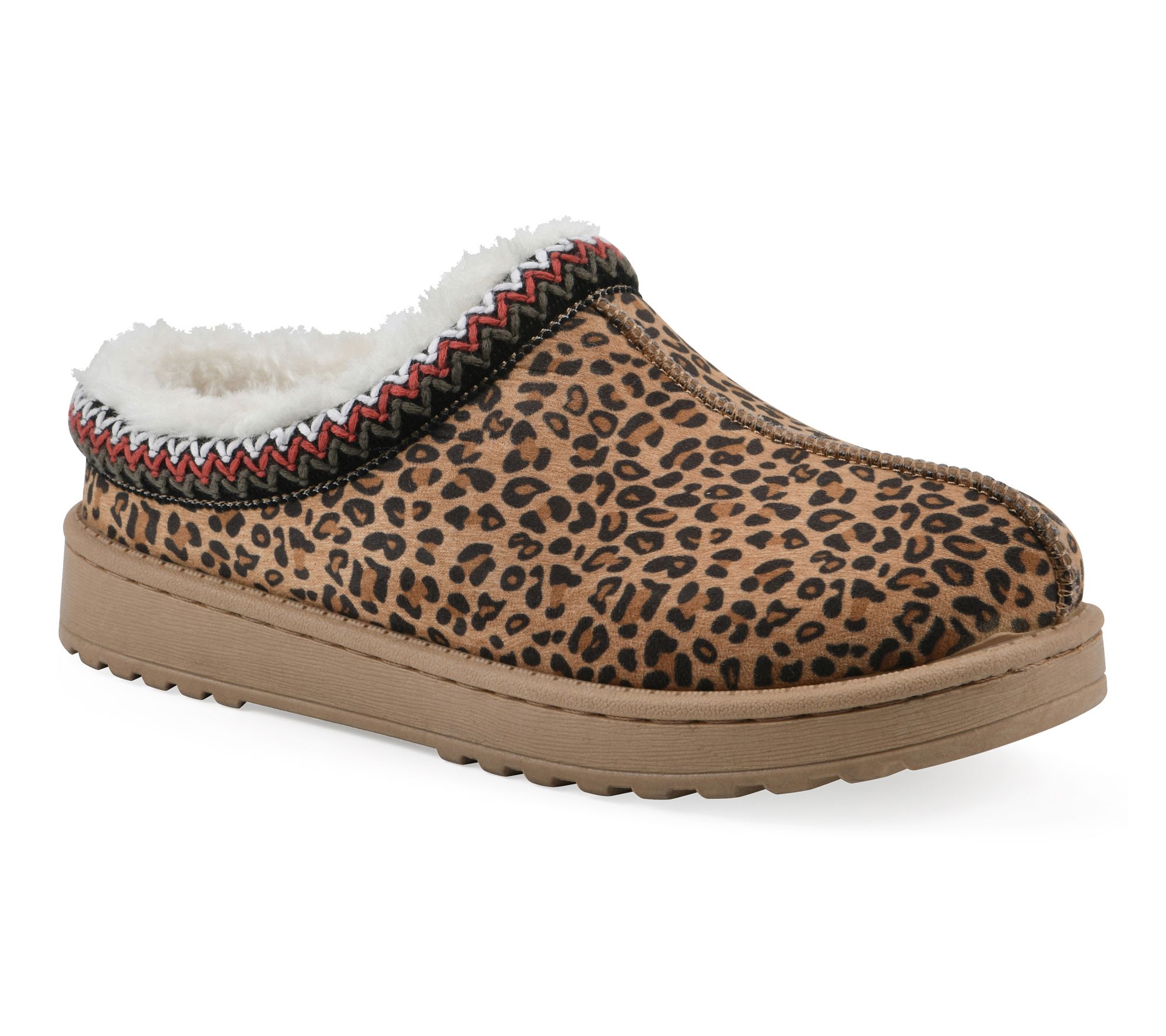 White Mountain Water Resistant Faux Fur Lined Clogs -Icebin