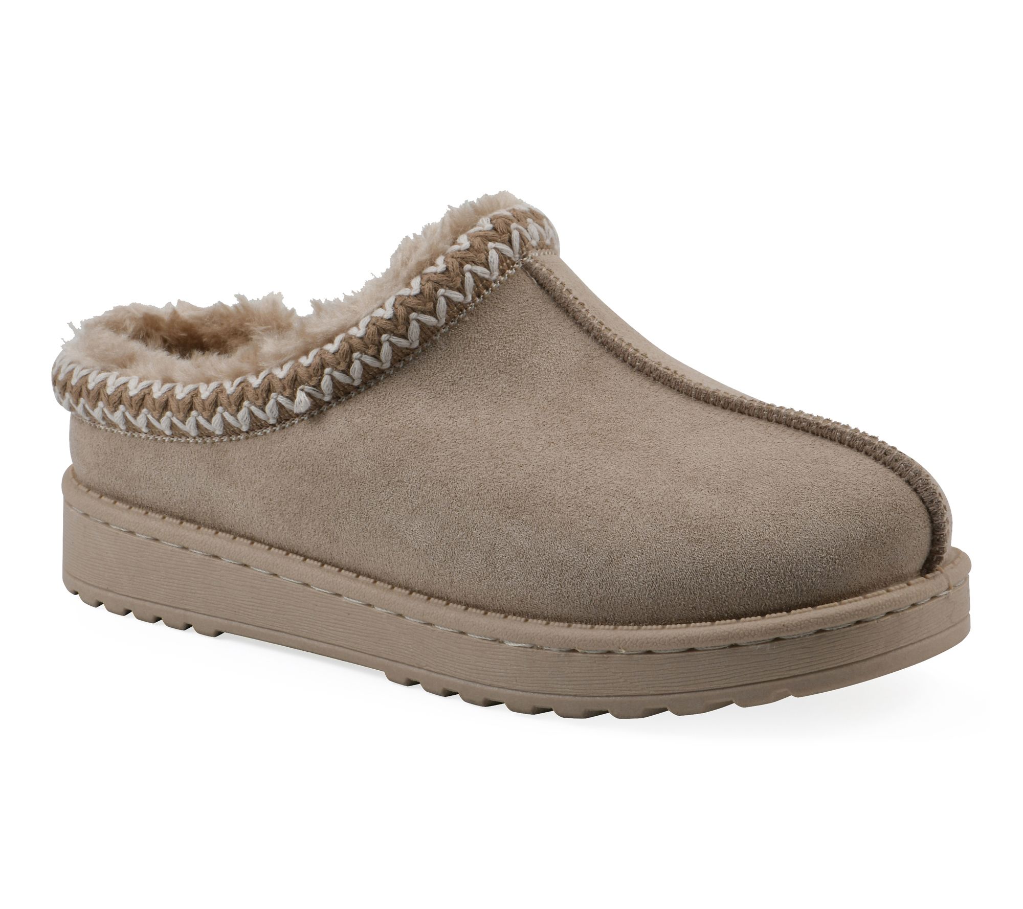 White Mountain Water Resistant Faux Fur Lined Clogs -Icebin
